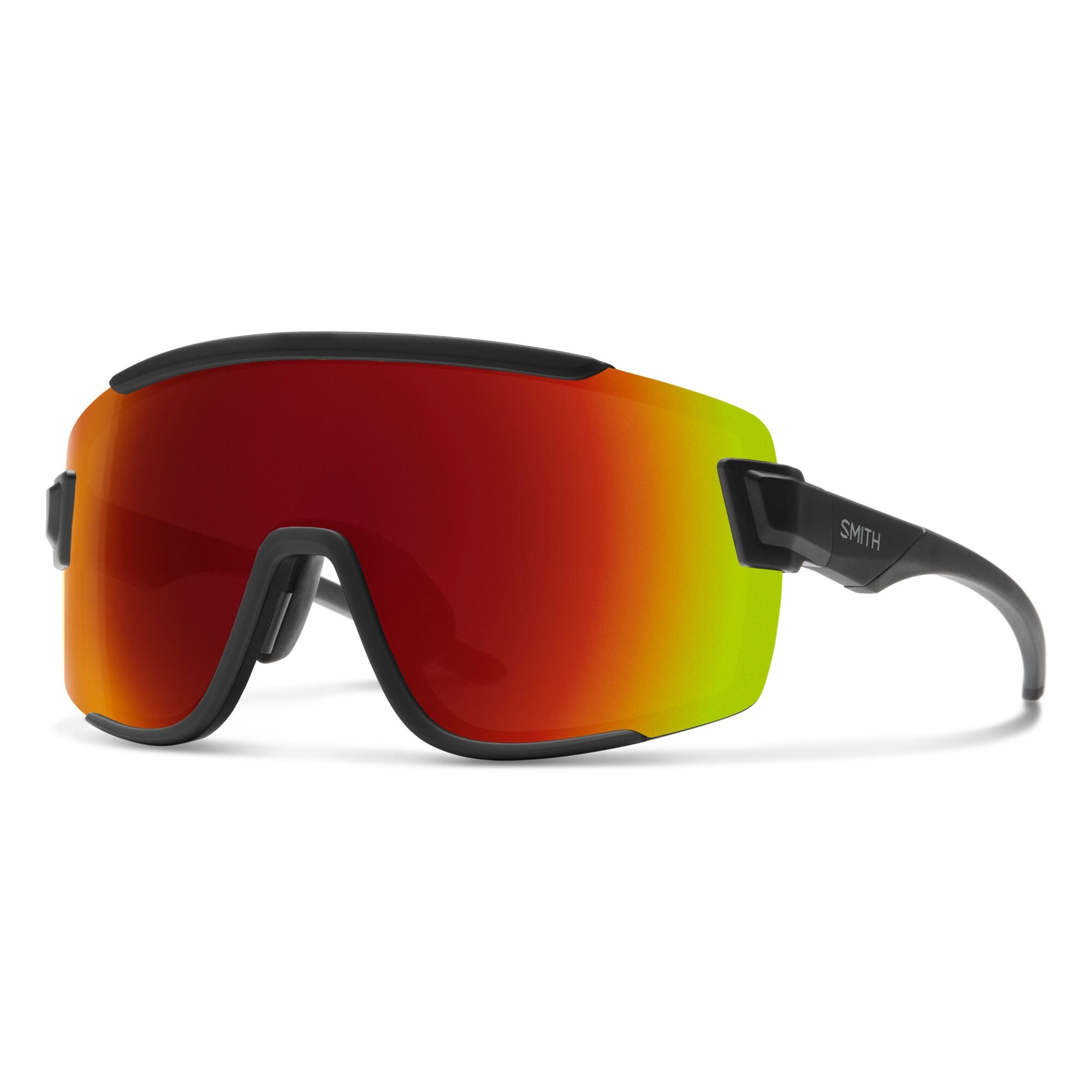 Wildcat Glasses Matte Black / ChromaPop Red Mirror