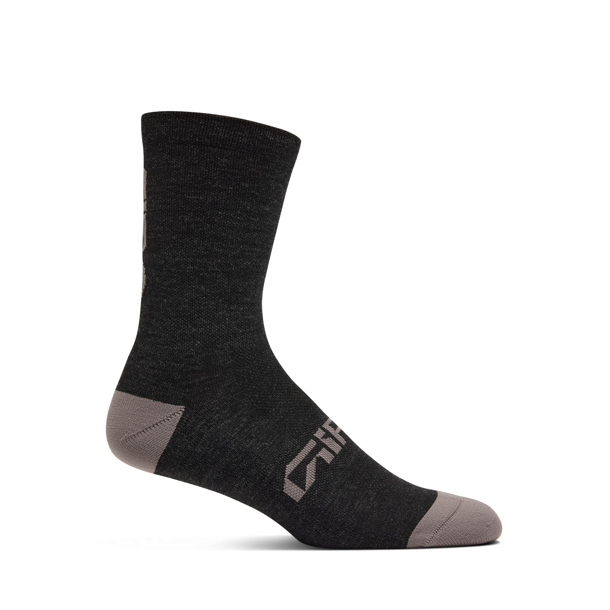 Winter Merino Wool Socks Dark Grey / L