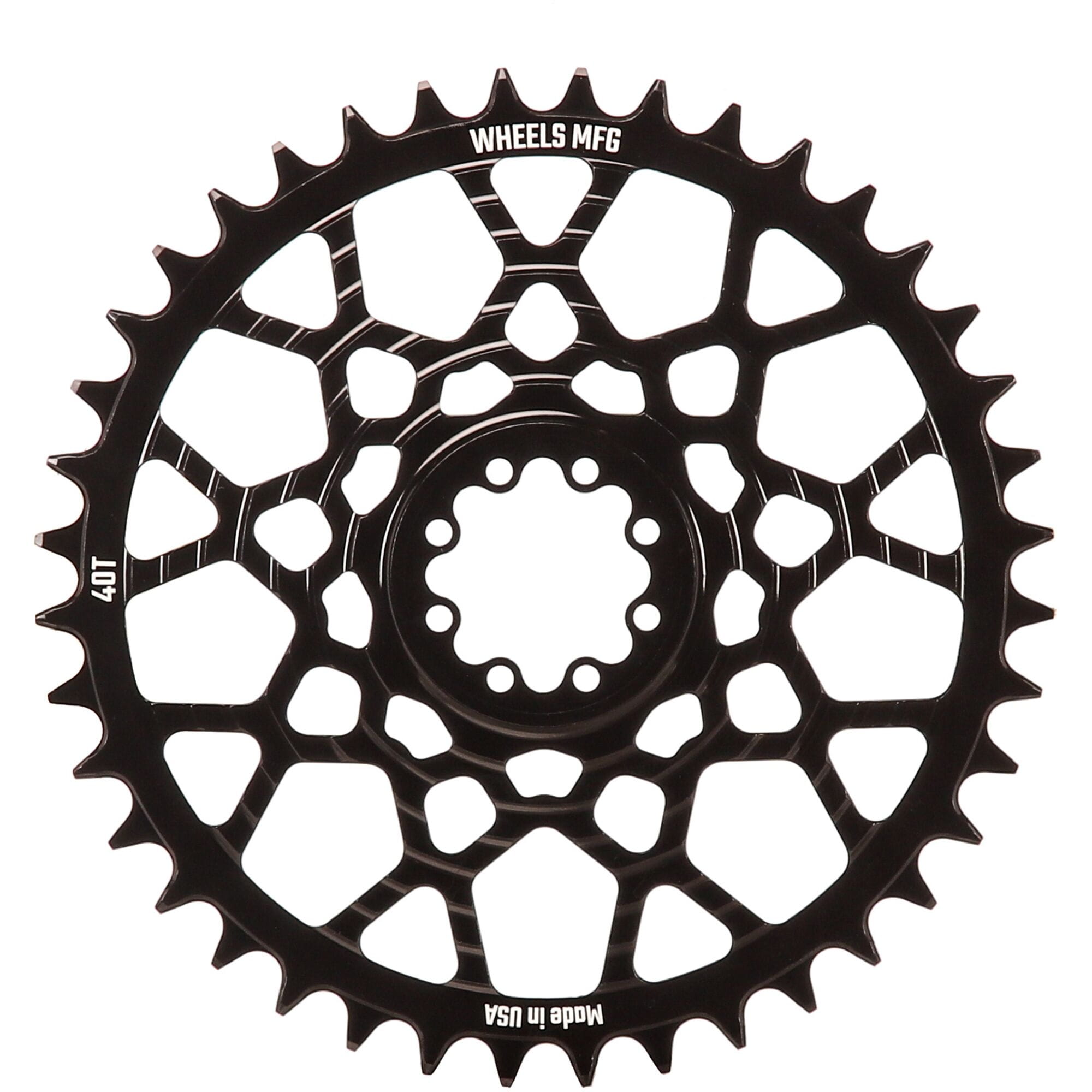 Wheels Manufacturing SRAM Direct Mount 8-Bolt Gravel Chainring - Black