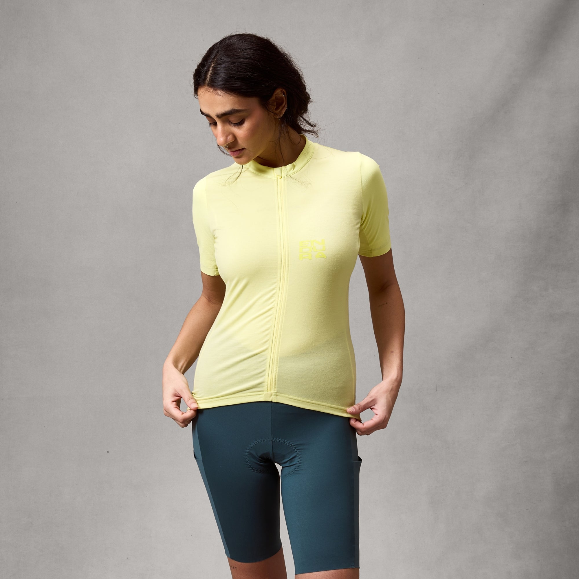Women's Alltrack Ride S/S Jersey Oil Seed / XS