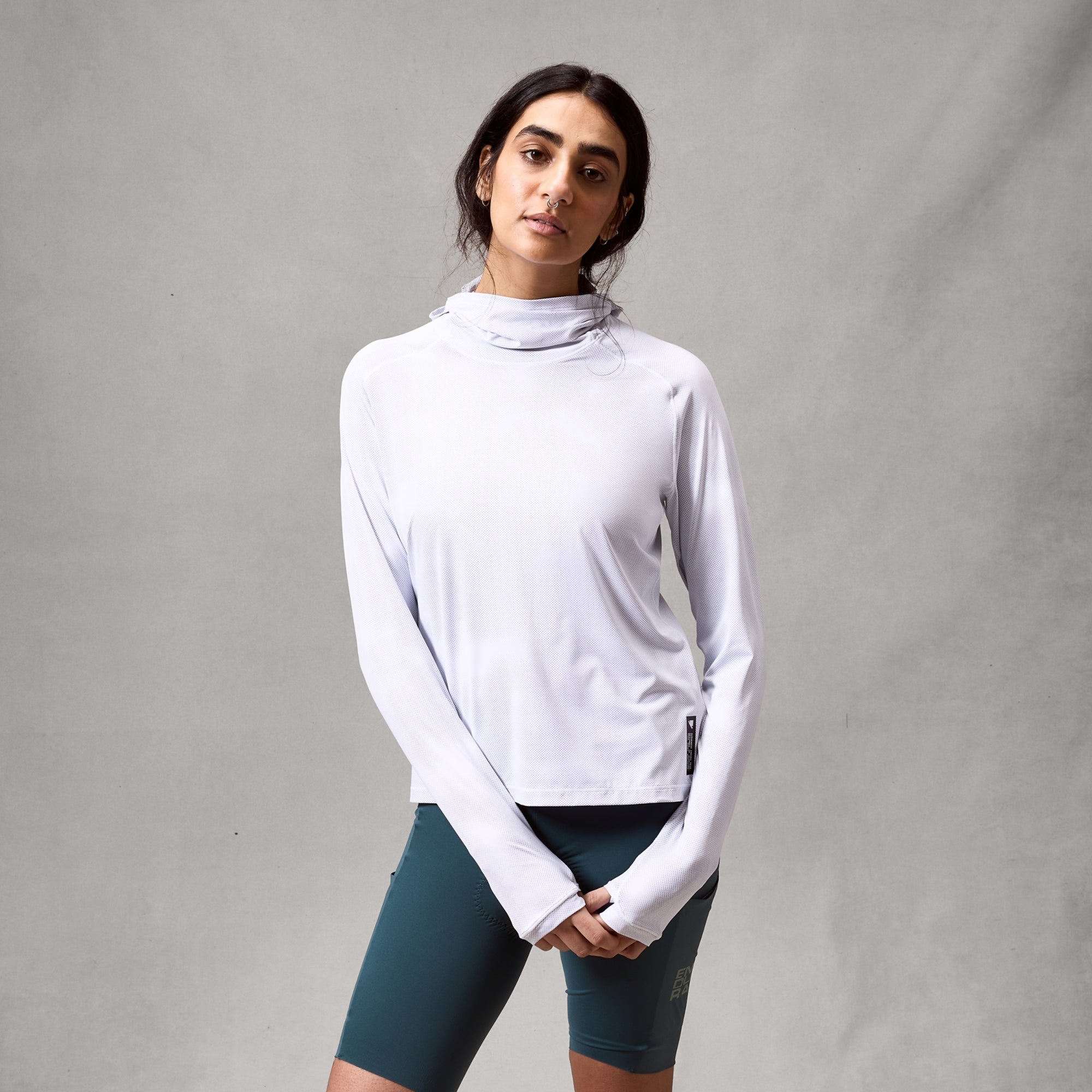 Women's Alltrack Rout Scuba Hoodie White / XS