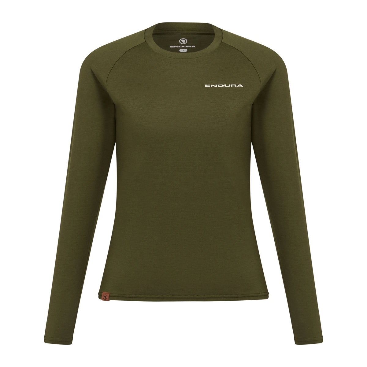 Women's BaaBaa Blend L/S Baselayer Olive Green / XS