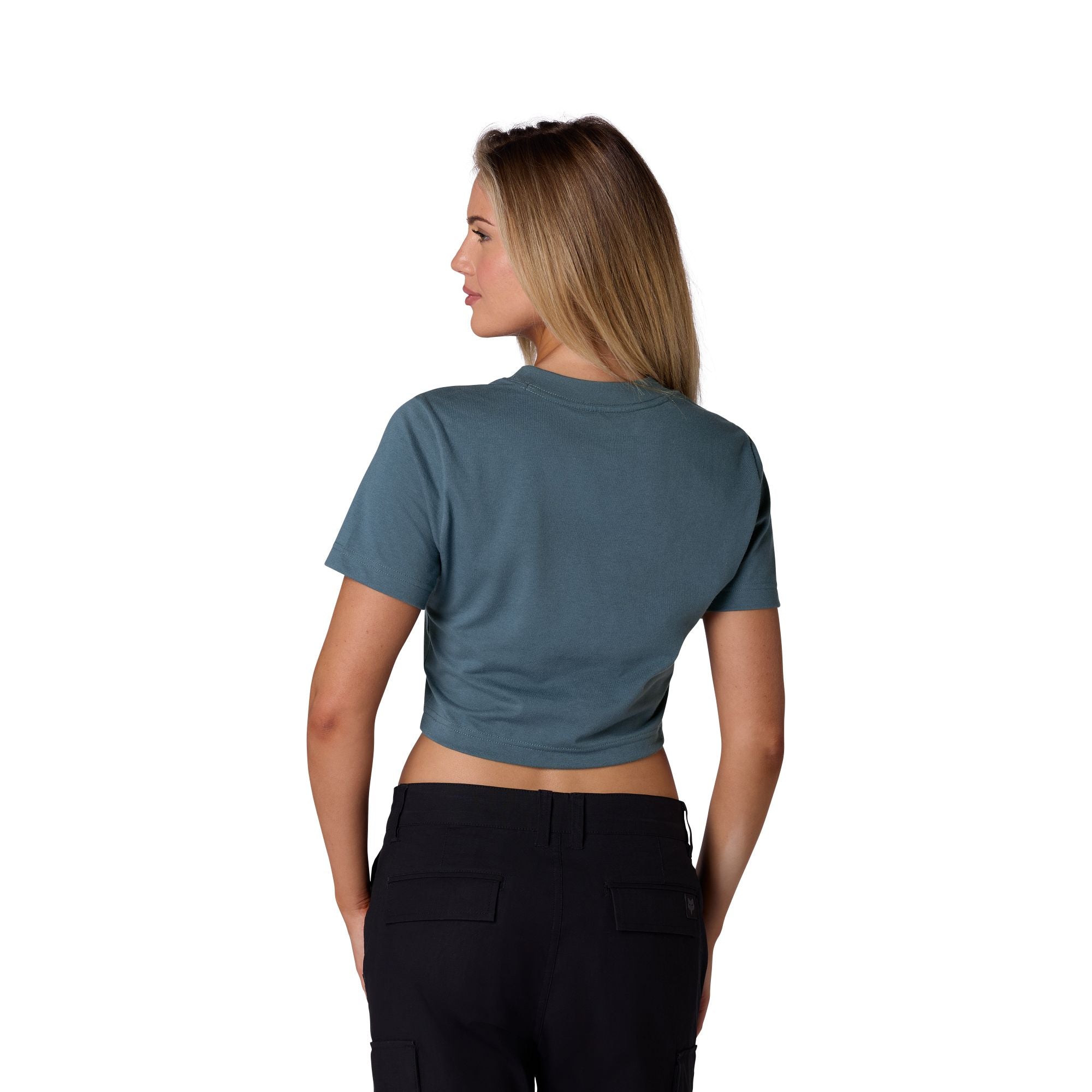 Women's Checker Baby Tee