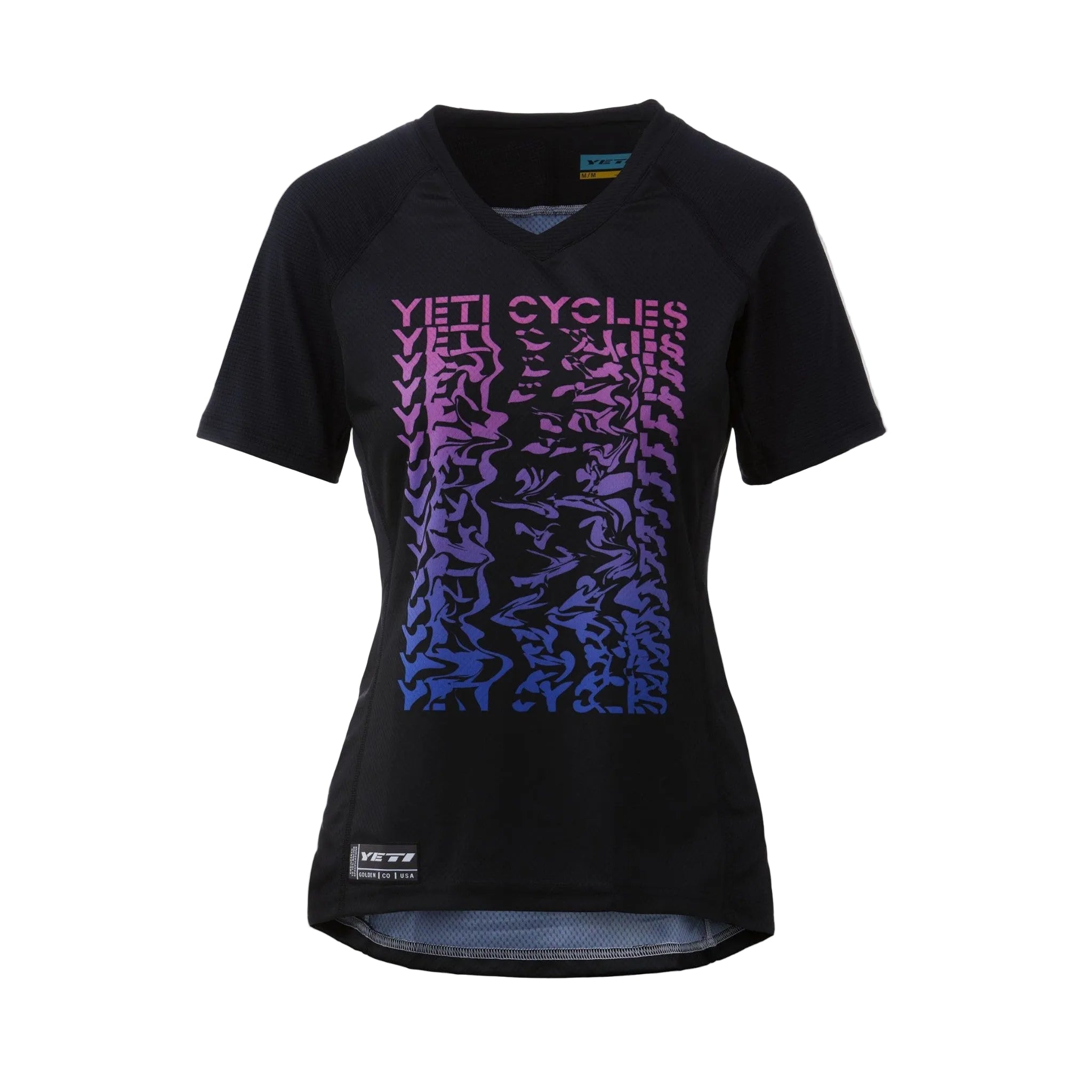 Women's Enduro Jersey Black Yeti Melt / XS