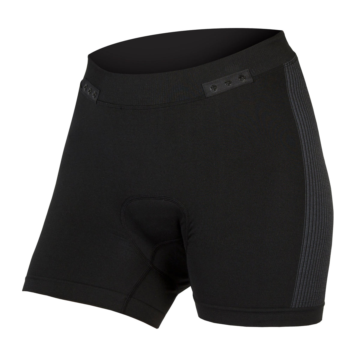 Women's Engineered Padded Boxer with Clickfast Black / XS