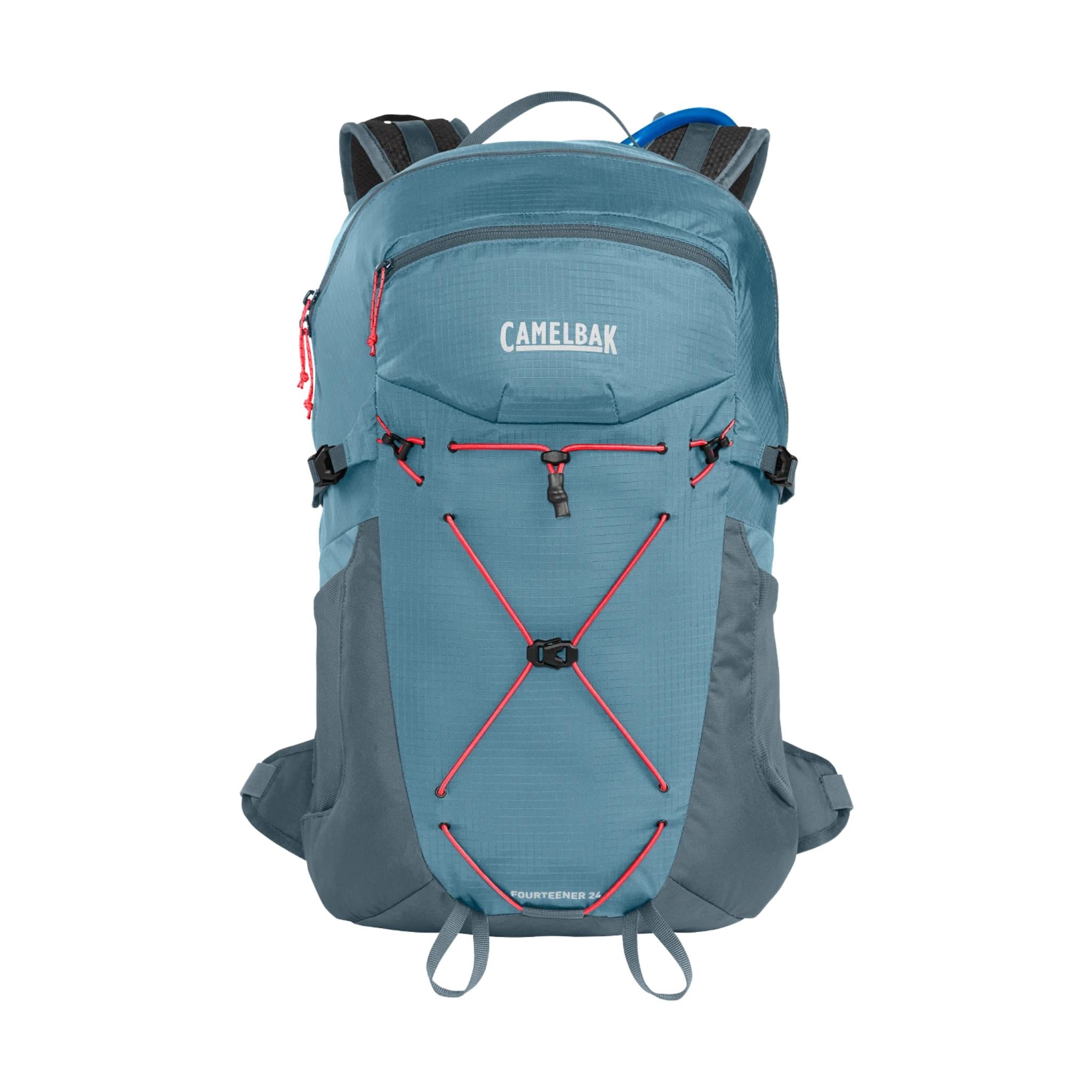 Women's Fourteener 24 100oz Smoke Blue/Fiery Coral