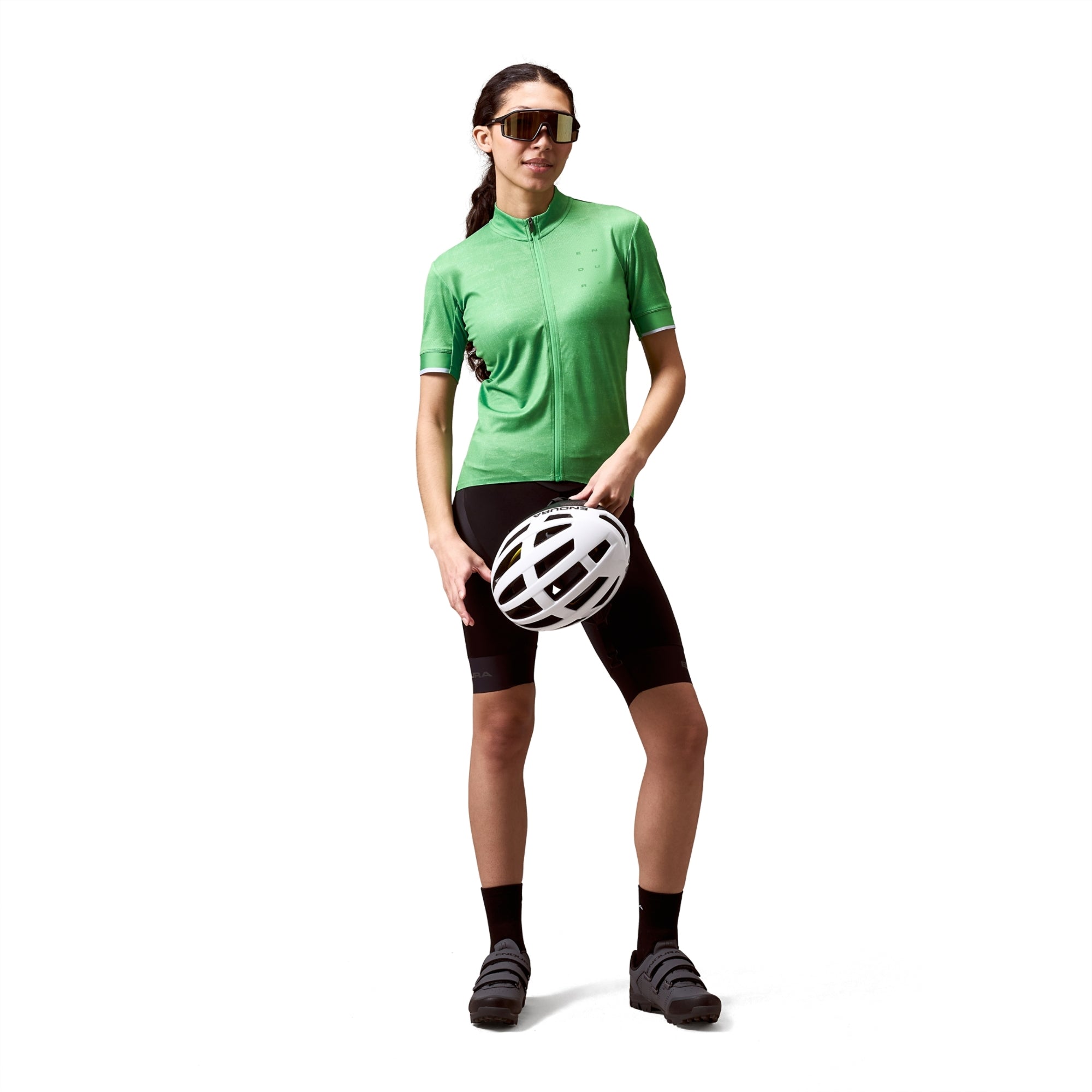Women's FS260 Print  S/S Jersey Emerald / XS