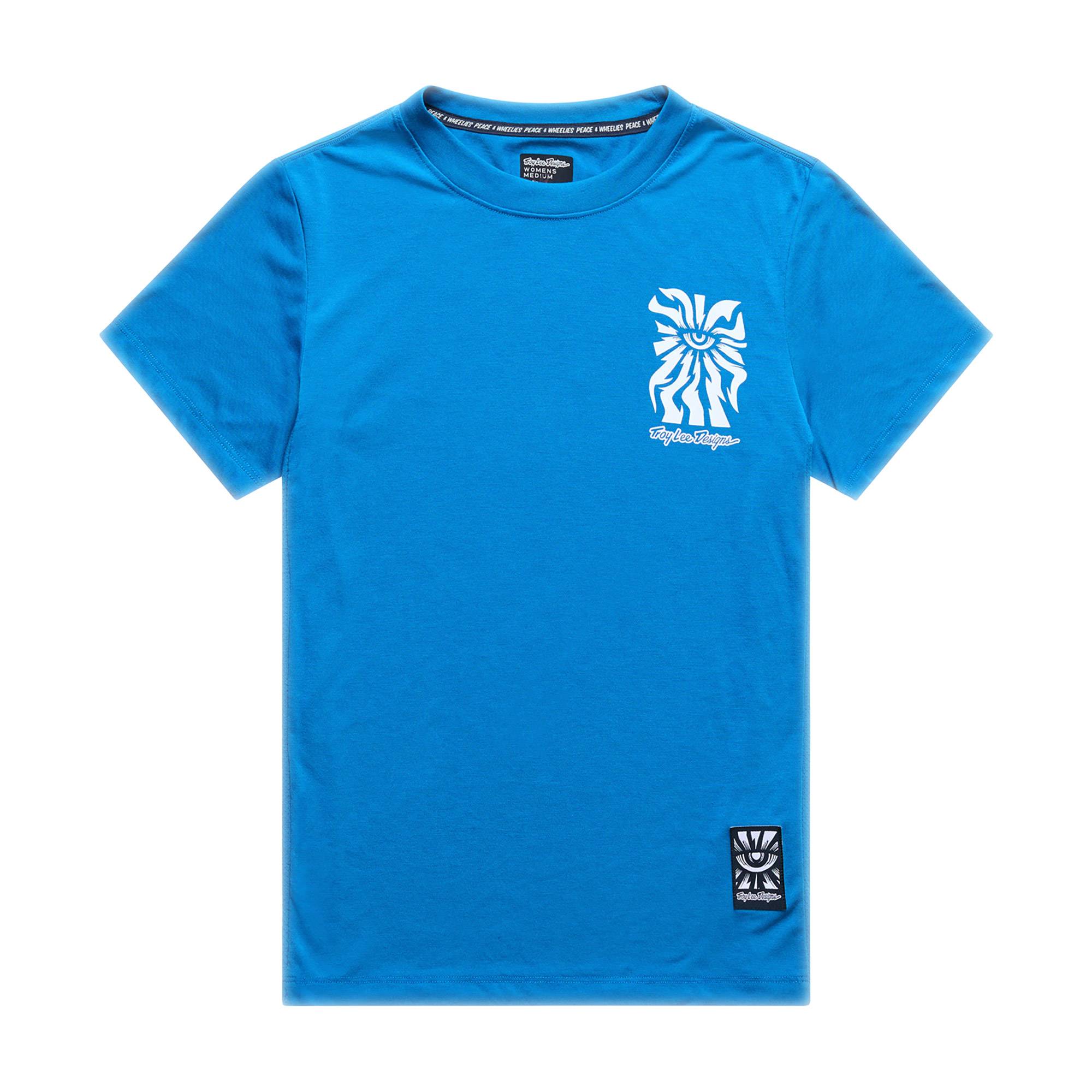 Women's Lilium Ride Short Sleeve Tee One Eye - Aero Blue / XS