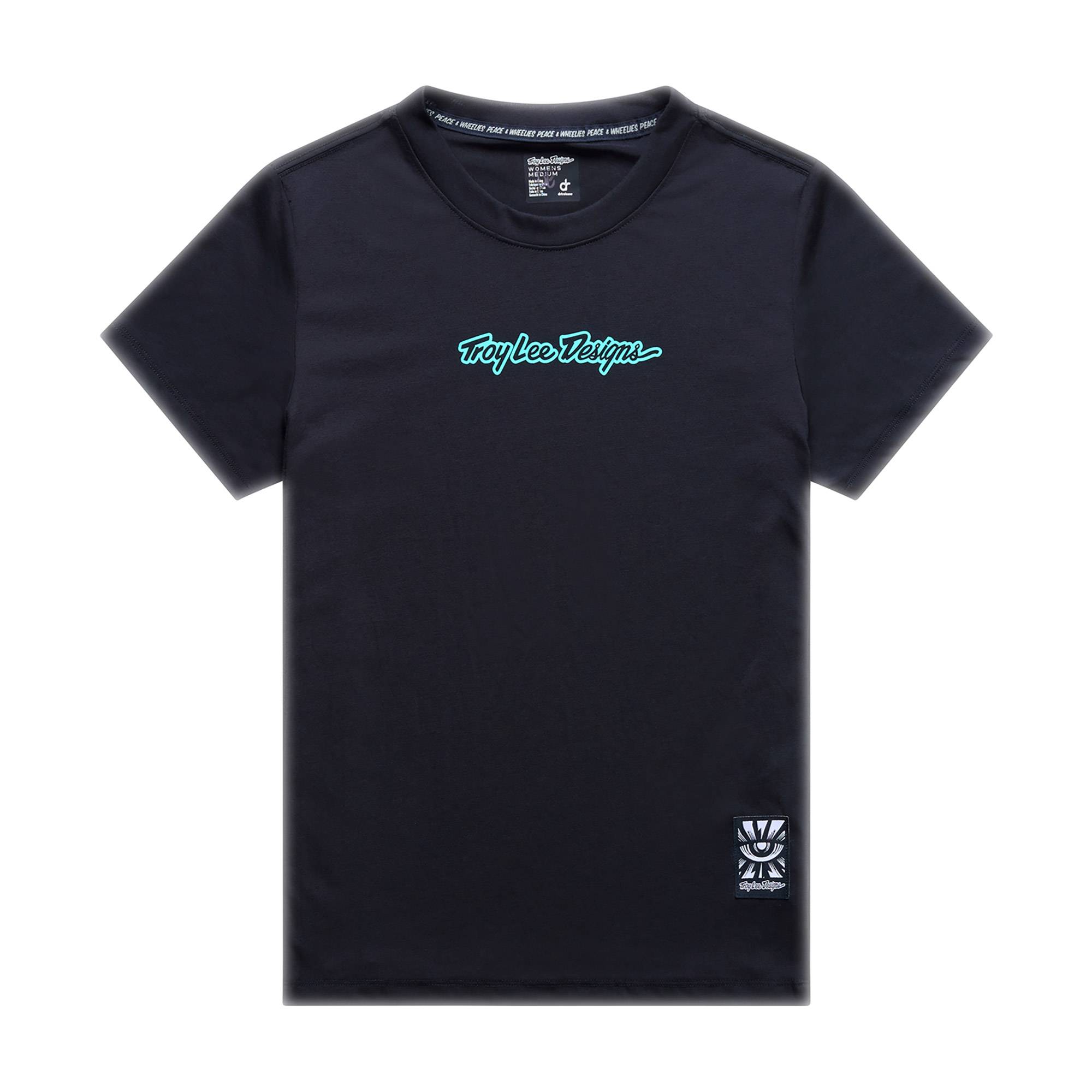 Women's Lilium Ride Short Sleeve Tee Signature - Black / XS