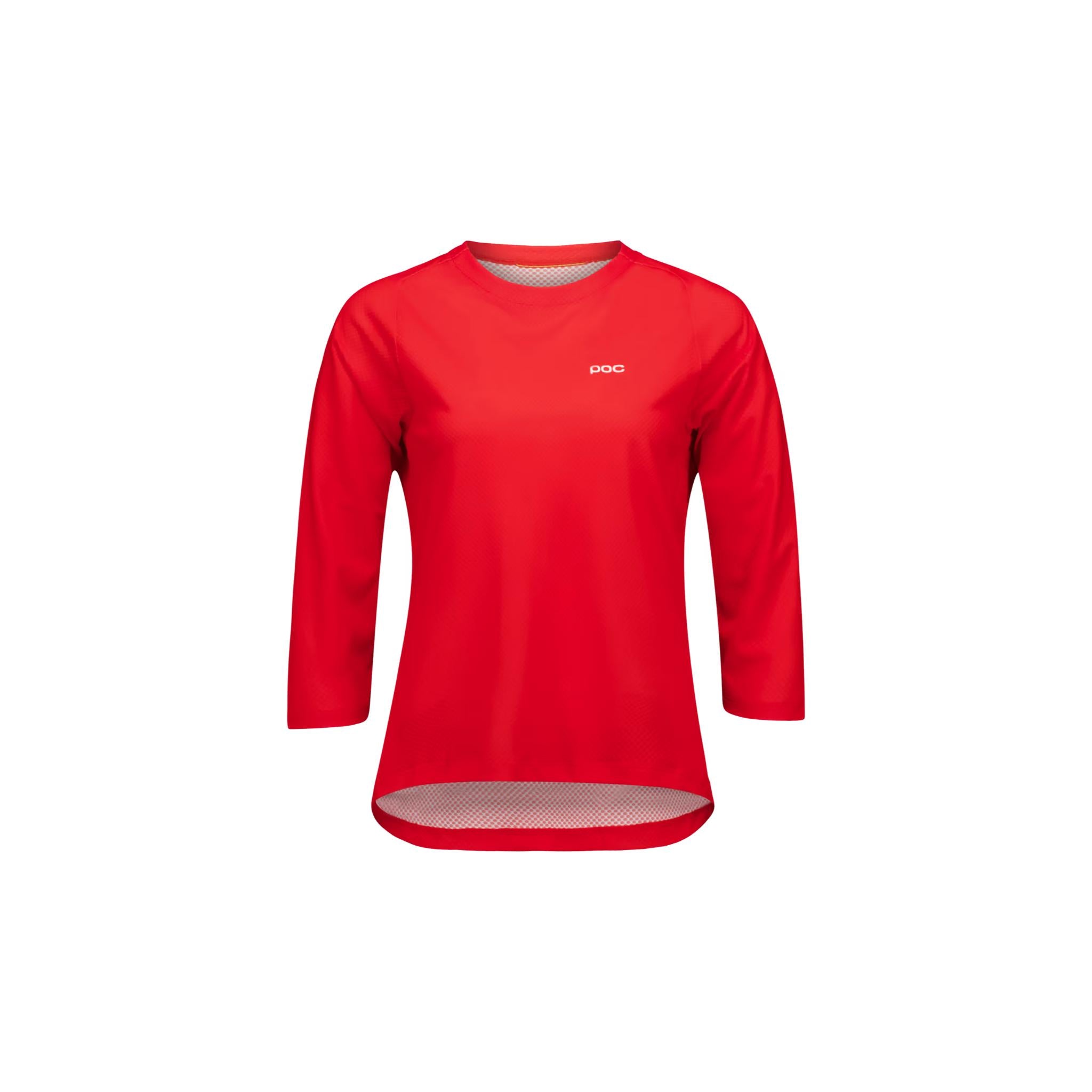 Women's Motion Air 3/4 Jersey Prismane Red / XS