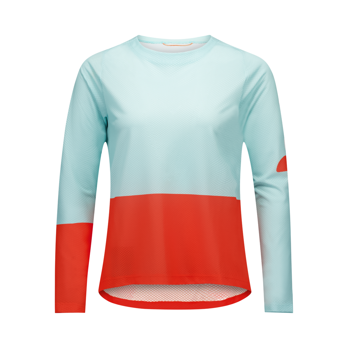 Women's Motion Air L/S Jersey Lazurite Blue/Carnelian Orange / XS