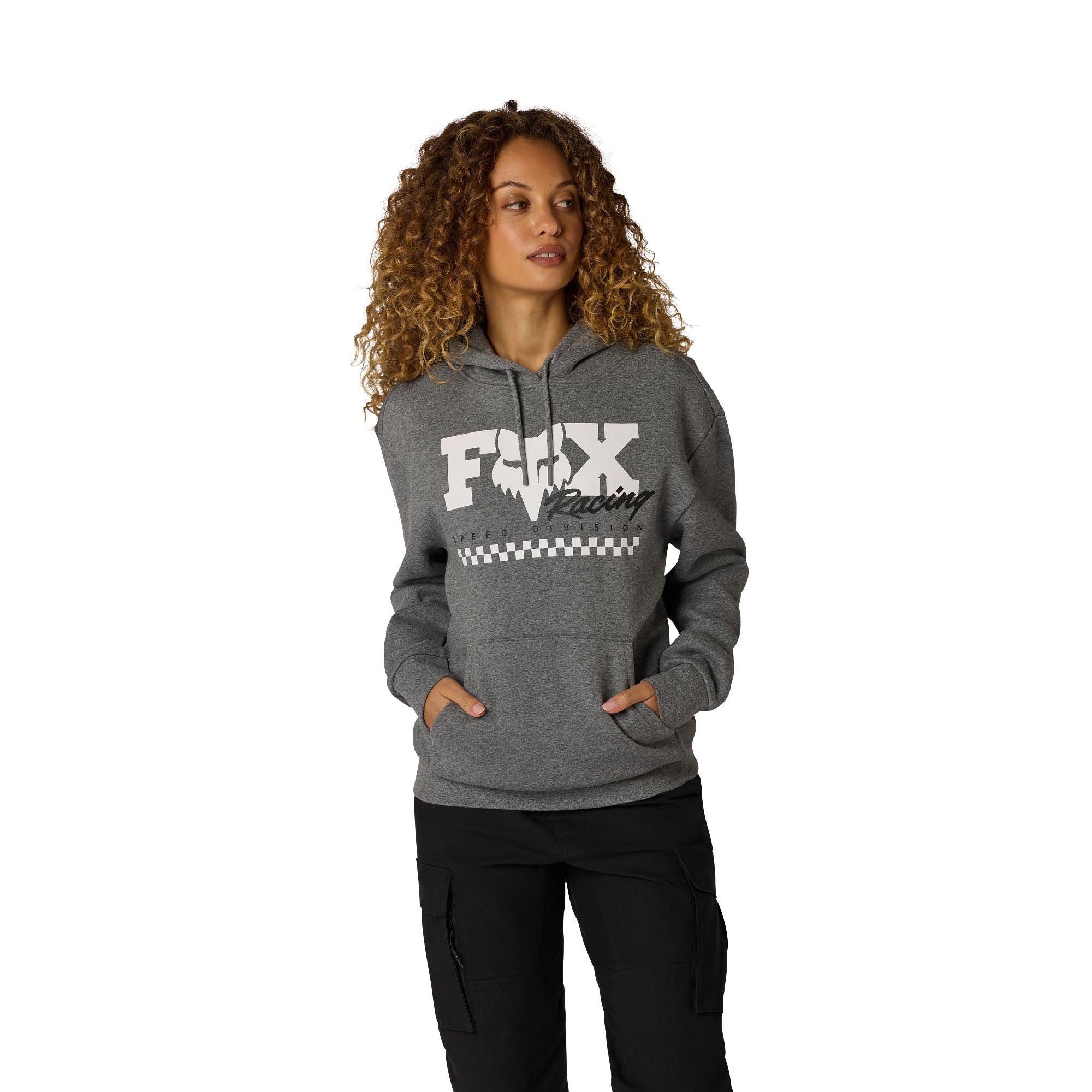 Womens Checker Pullover Hoodie