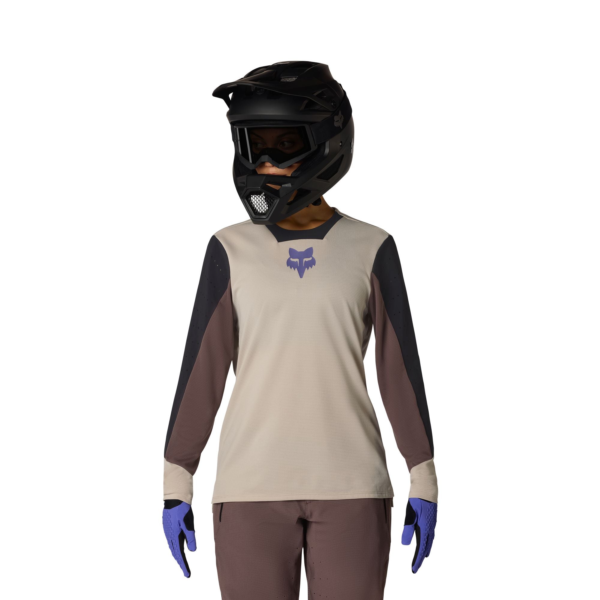 Womens Defend Park Long Sleeve Jersey