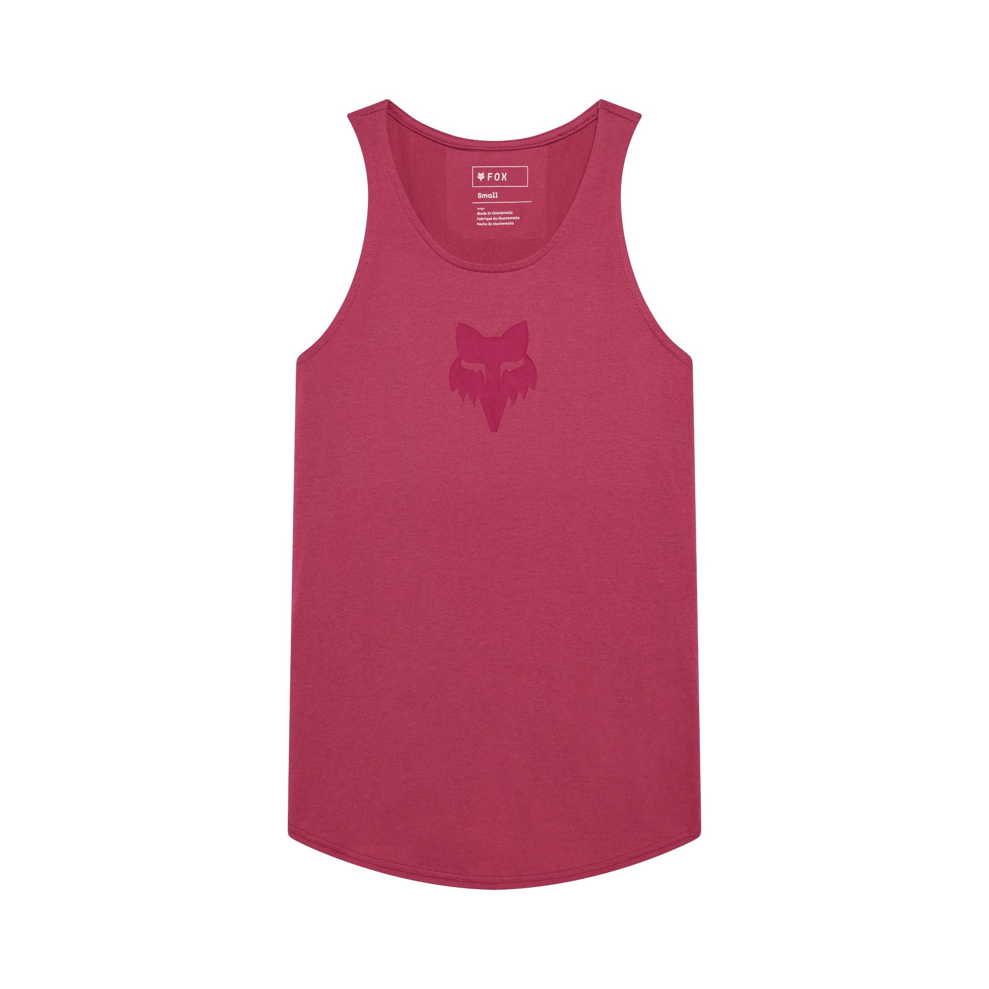 Womens Fox Head Tank Berry / XS