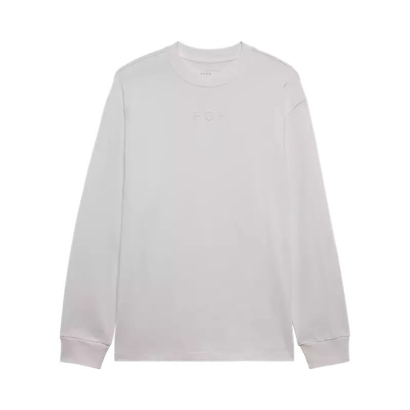 Wordmark Oversized Long Sleeve Tee Optic White / S