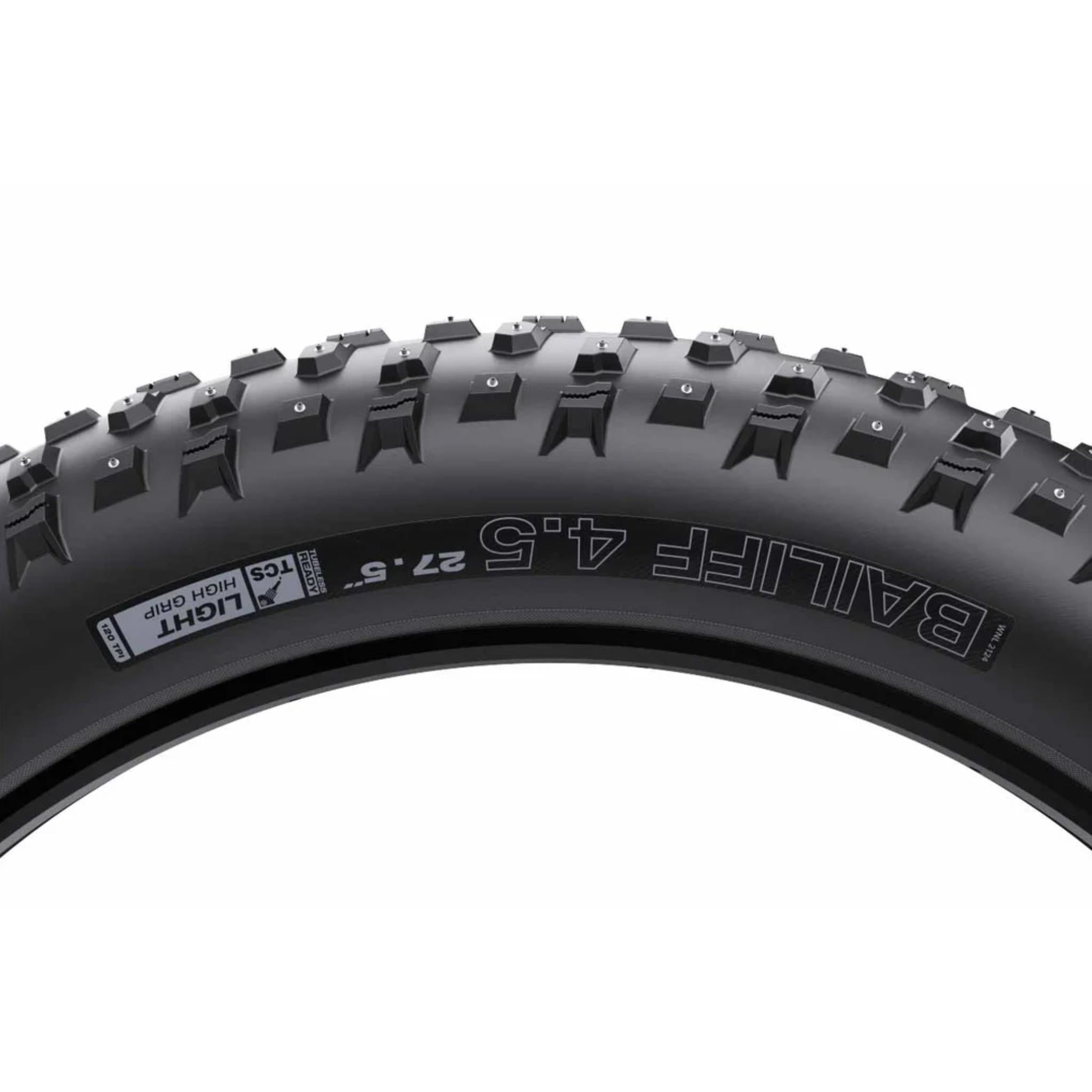 WTB Bailiff Studded Fat Bike Snow Tyre Black / 27.5 x 4.5