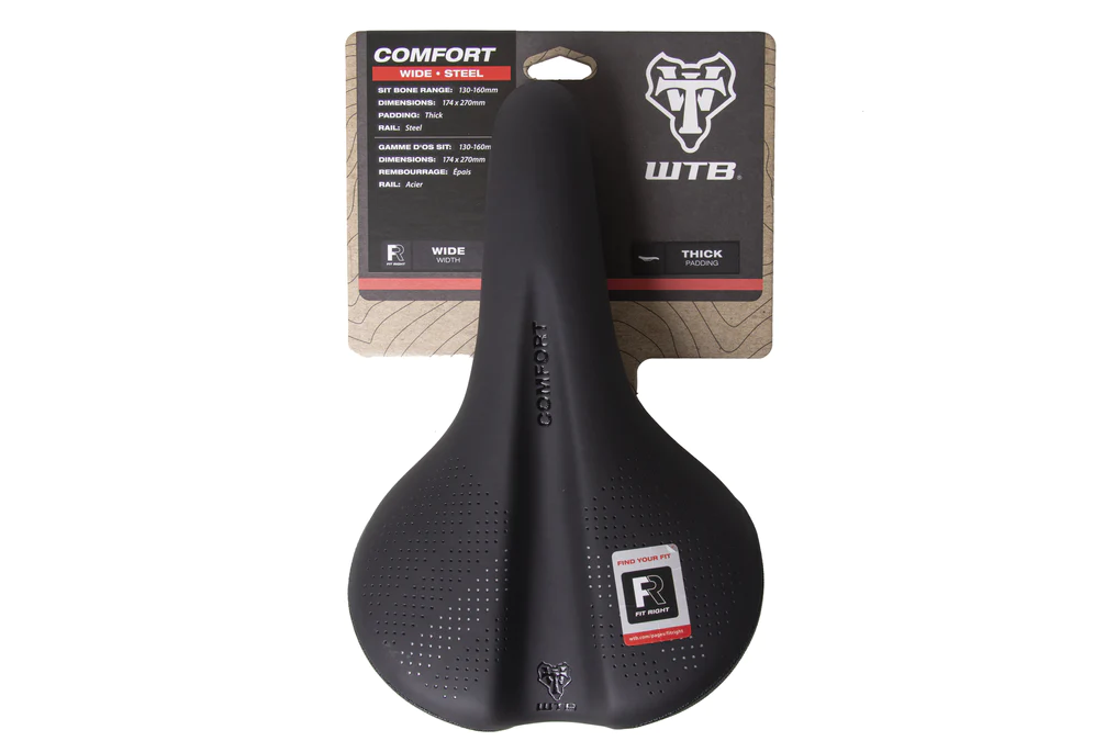 WTB Comfort Saddle Wide Black / Wide