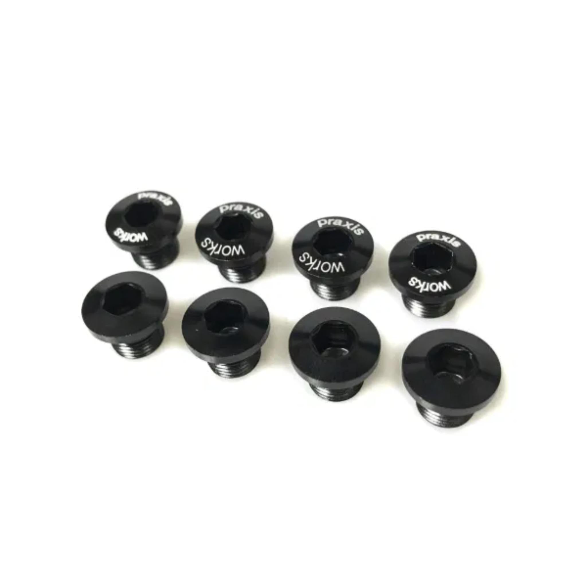 X-Ring Chainring Bolts Black / One Size