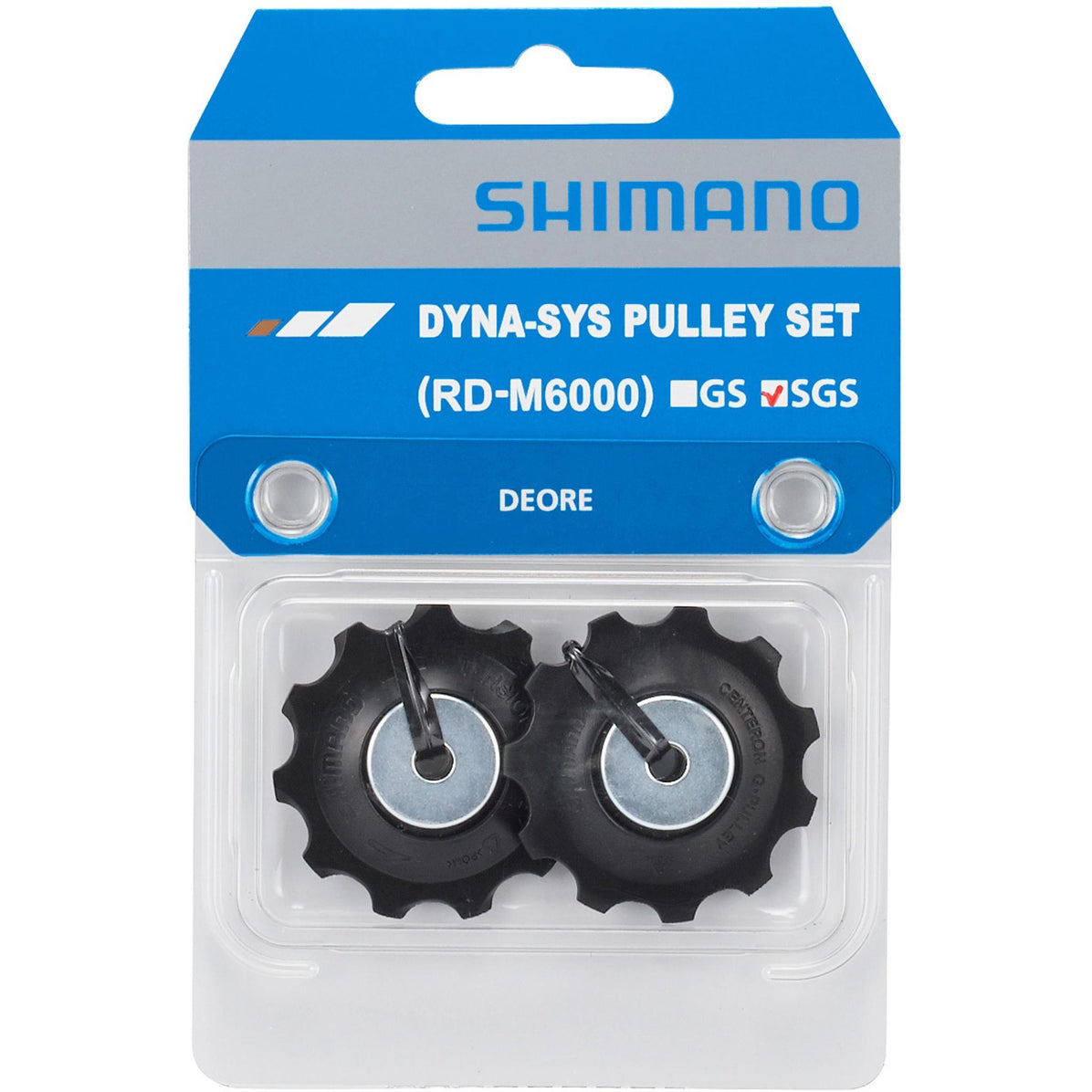 Shimano Deore RD-M6000 tension and guide pulley set, SGS