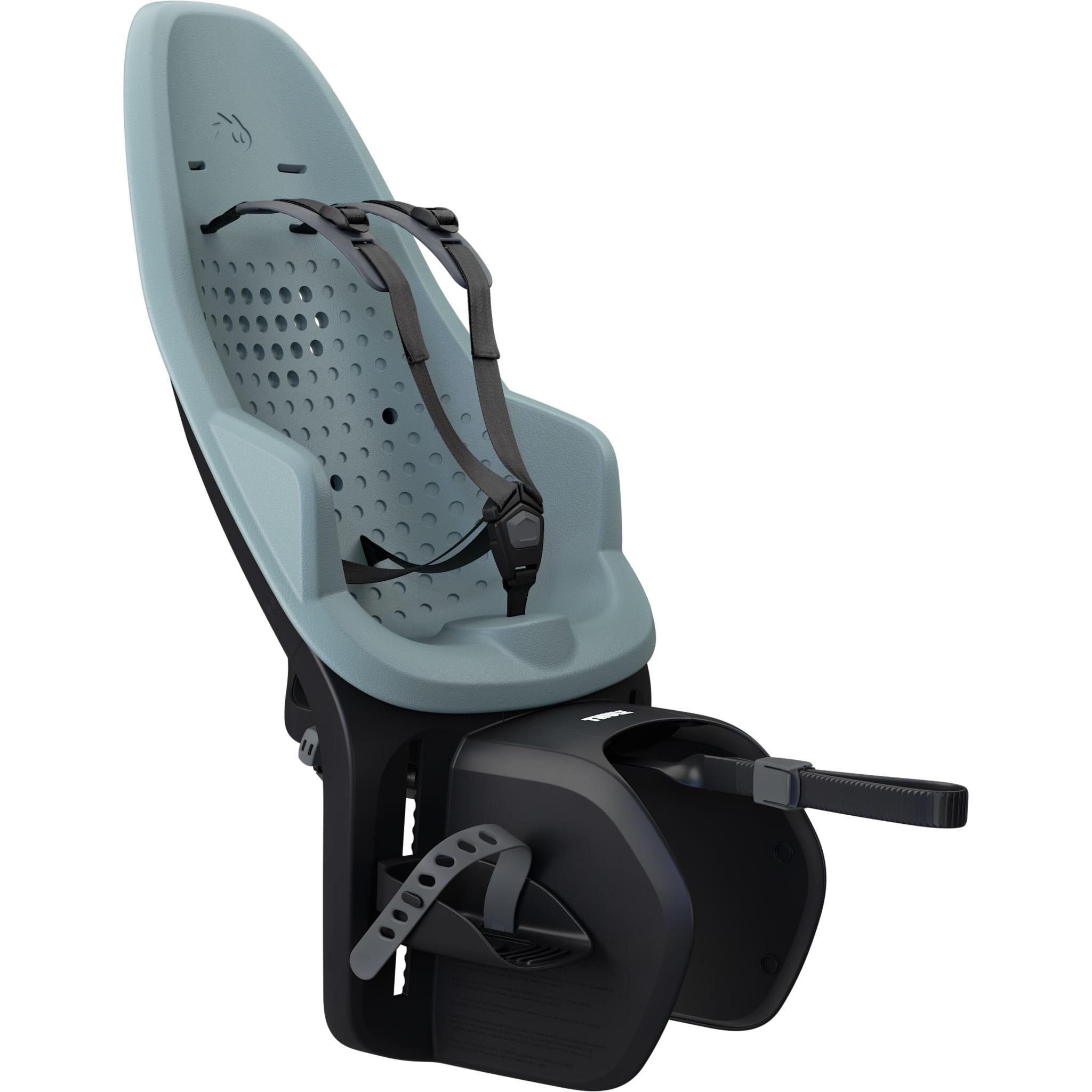 Yepp 2 Maxi Rear Child Bike Seat - Rack Mount Mid Blue