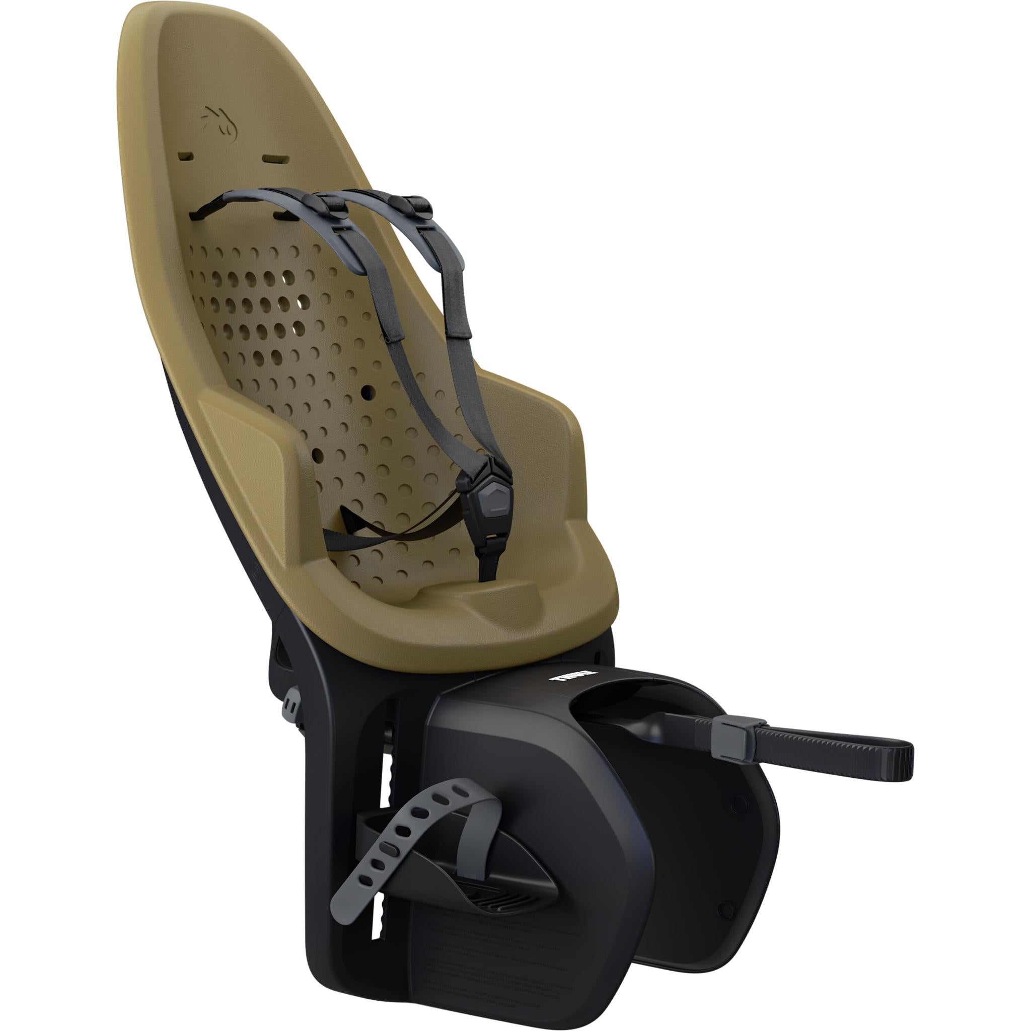 Yepp 2 Maxi Rear Child Bike Seat - Rack Mount Nutria Green