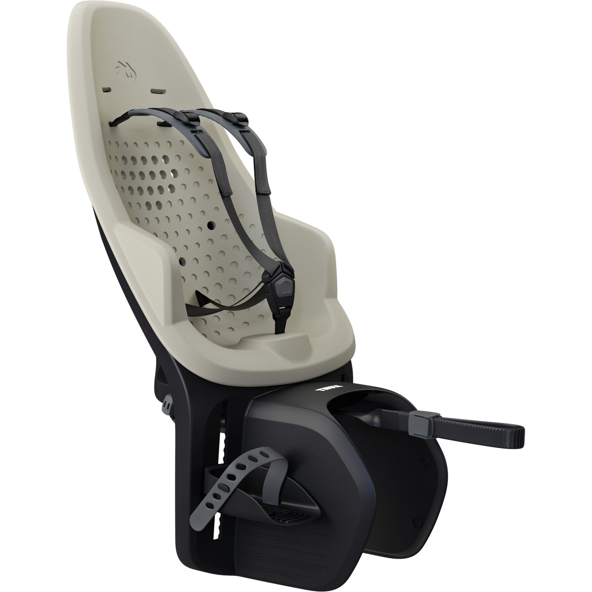 Yepp 2 Maxi Rear Child Bike Seat - Rack Mount Soft Sand