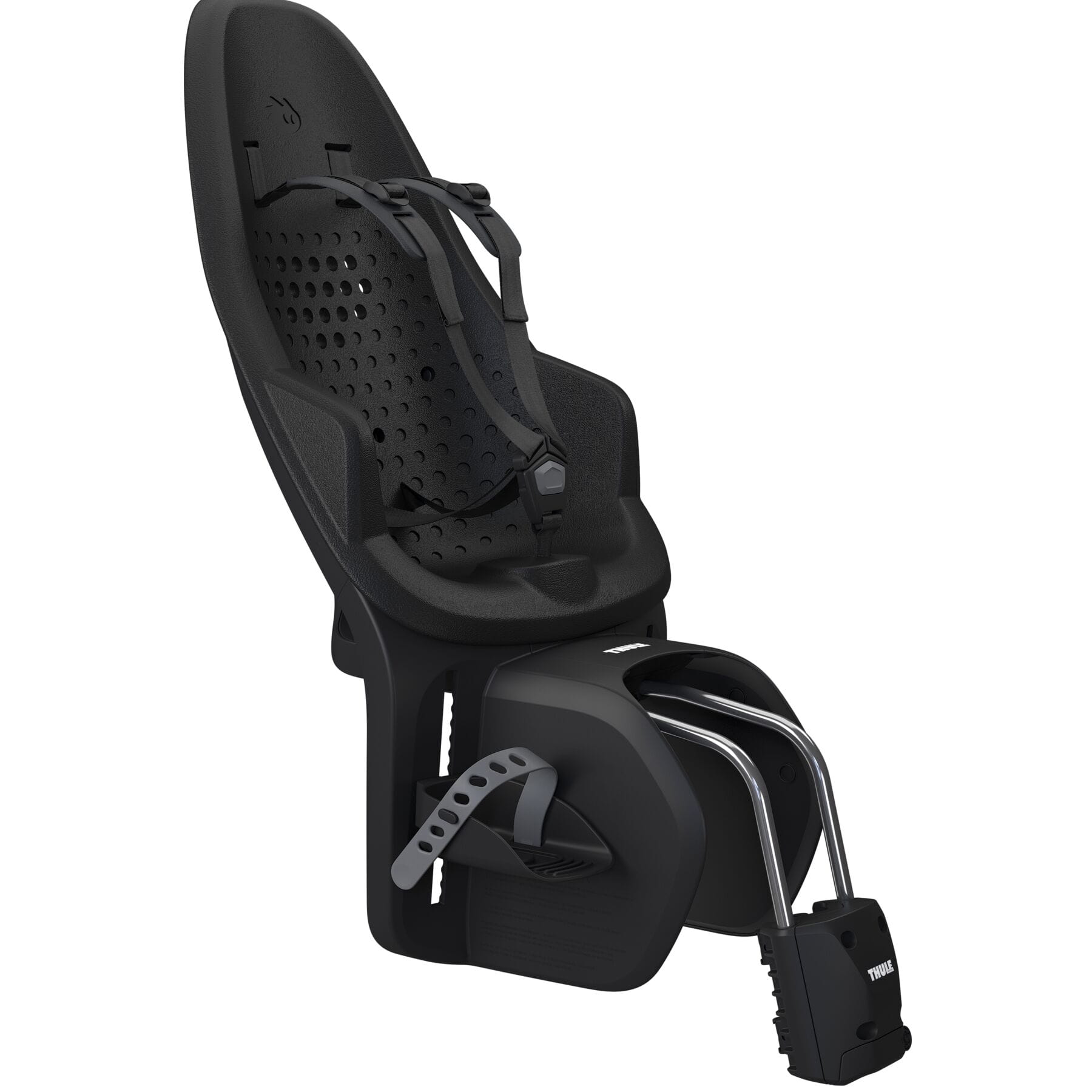 Yepp 2 Maxi rear seat, seat tube mount Black