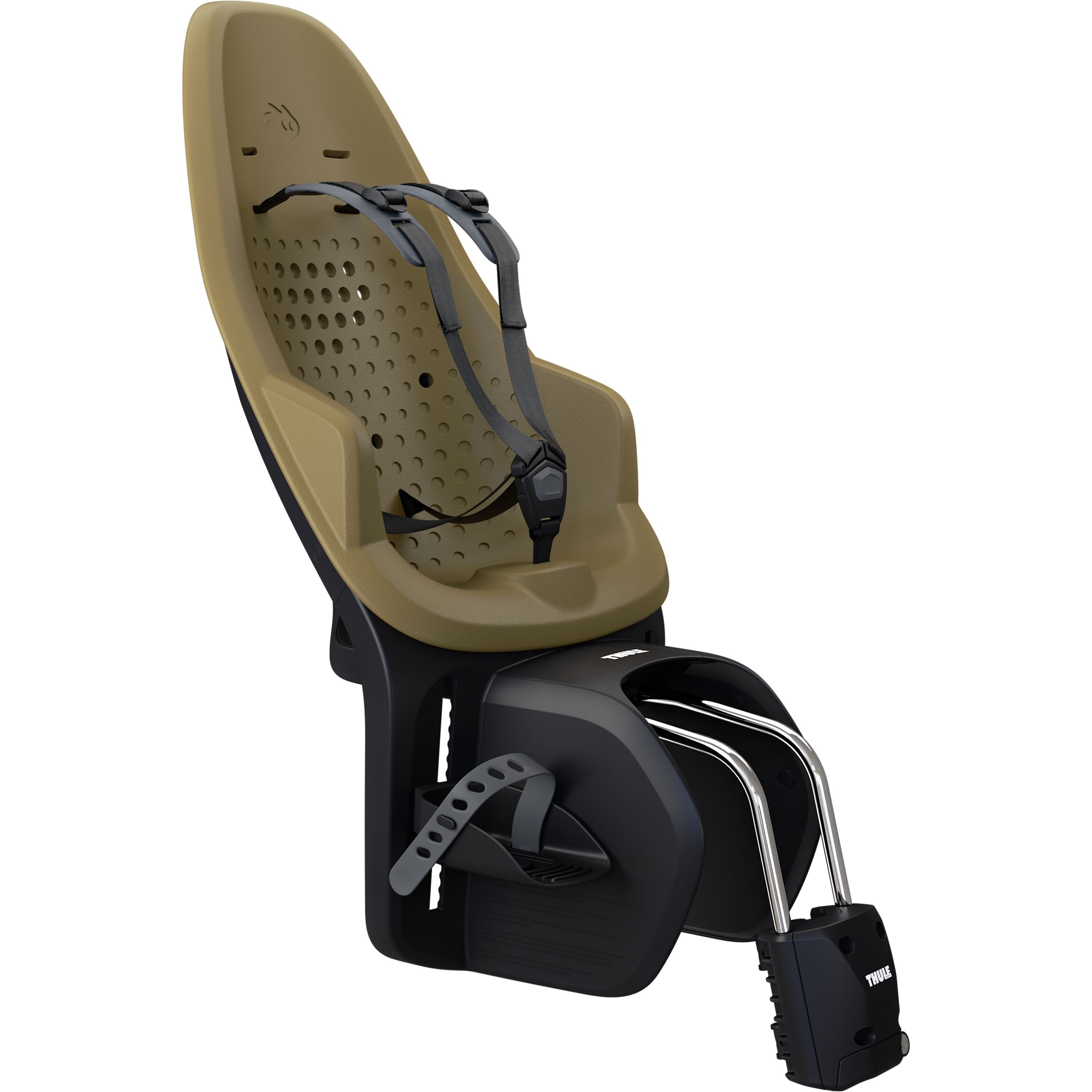 Yepp 2 Maxi rear seat, seat tube mount Nutria Green