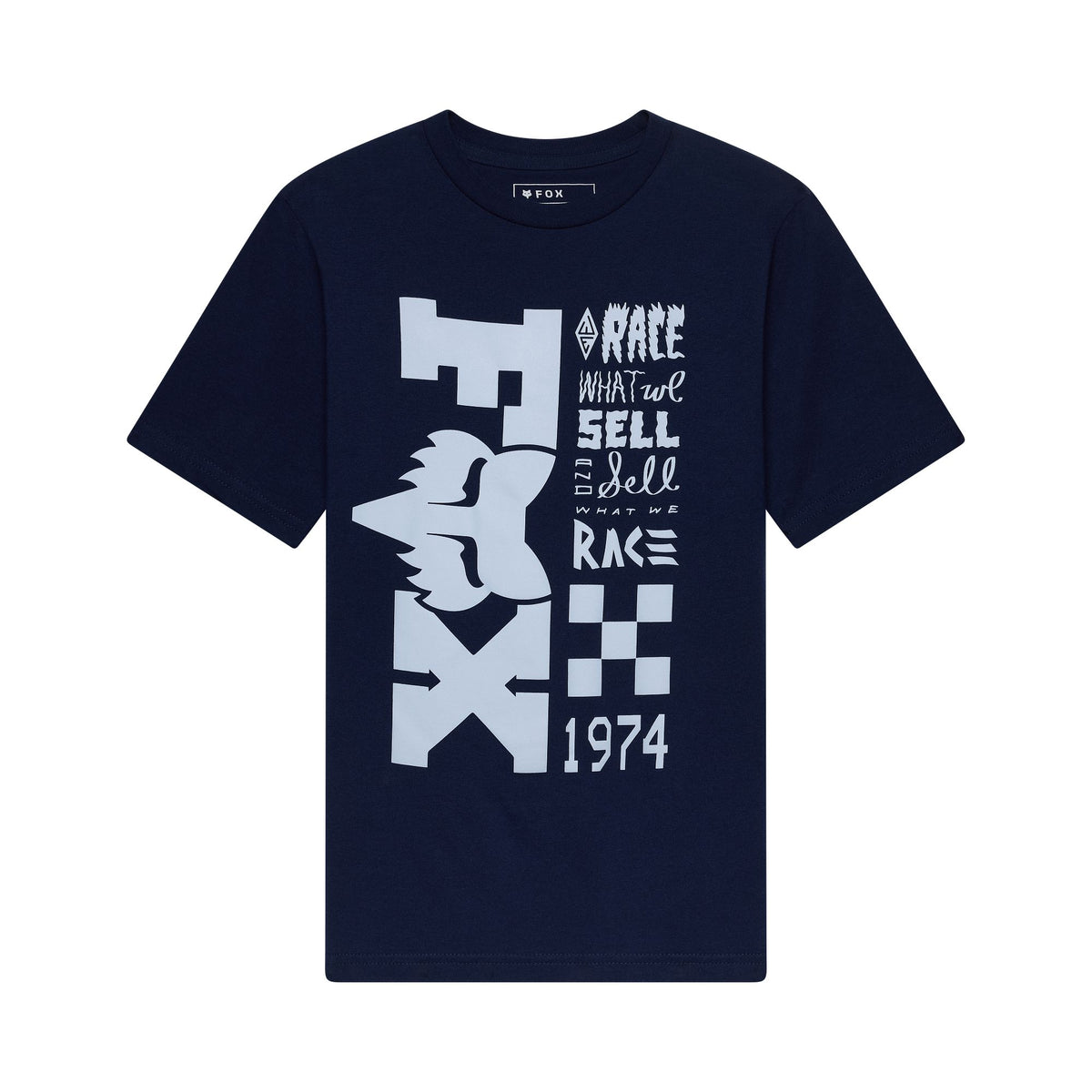Youth Bend SS Tee Navy / YS