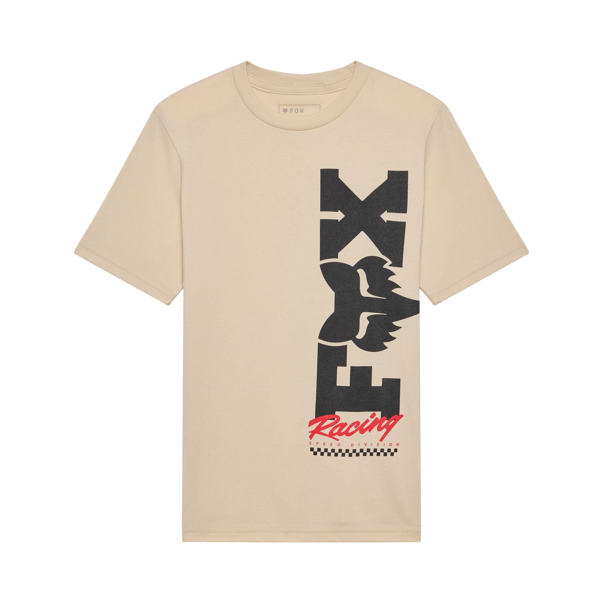 Youth Checker Tee Tan / YS
