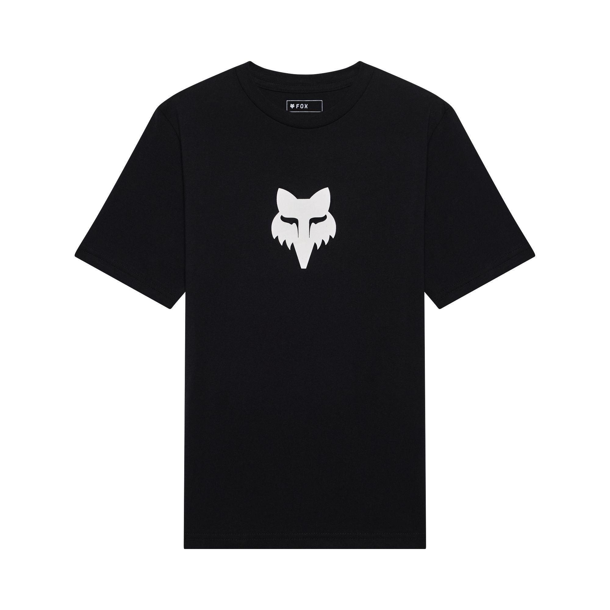 Youth Fox Head Tee Ultra Black / YS