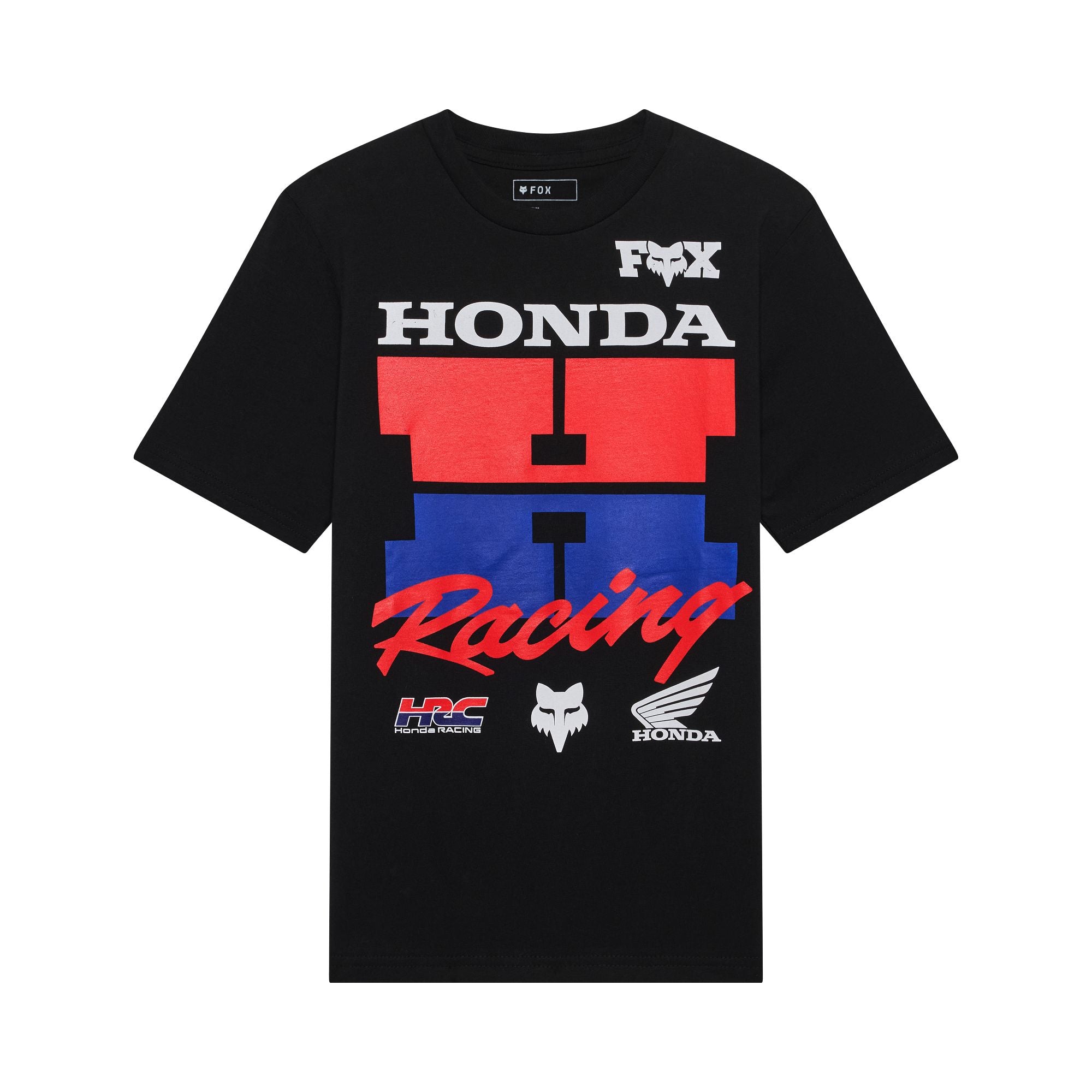 Youth Honda SS Tee Ultra Black / YS