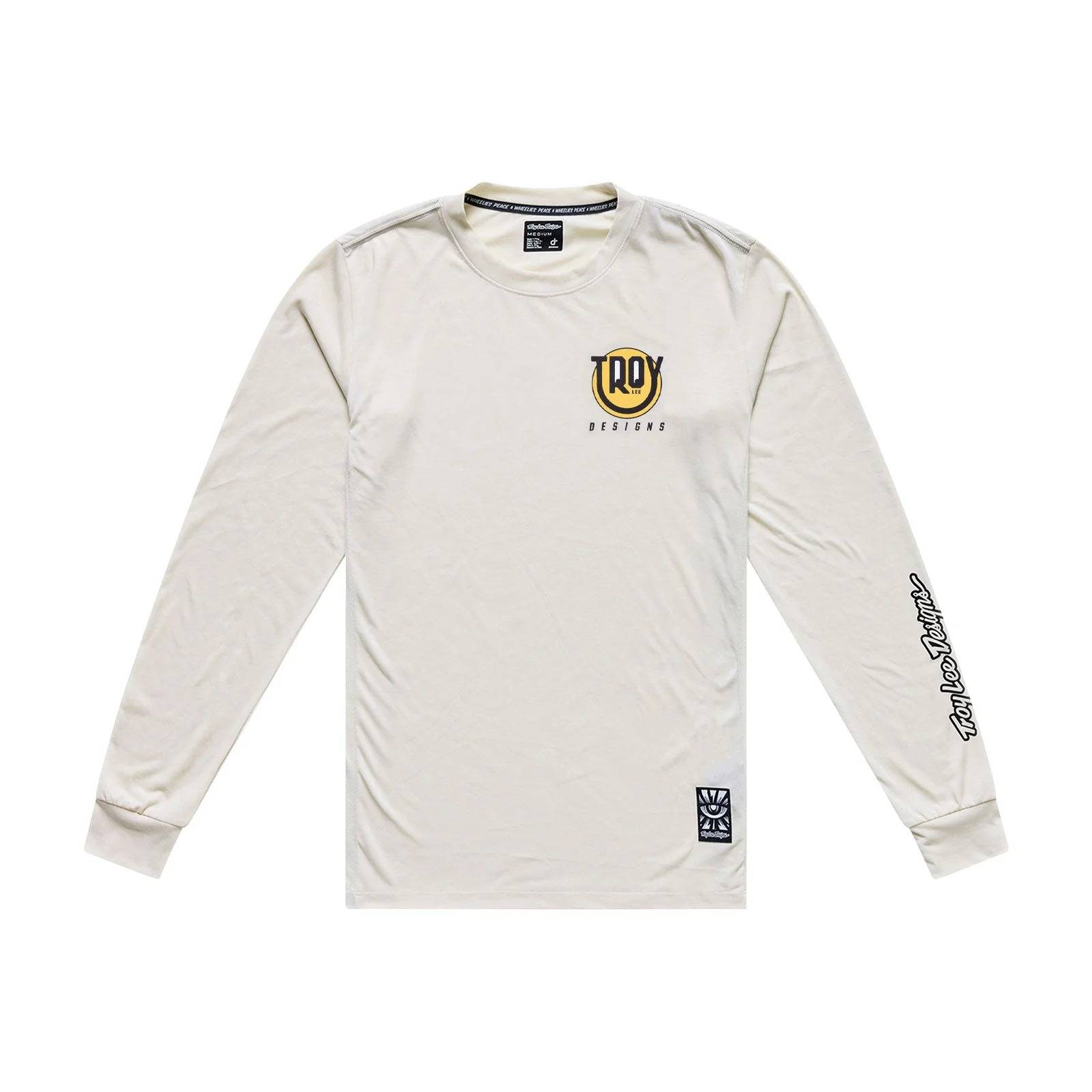 Youth Skyline Ride Long Sleeve Tee Happy - Pumice / XS