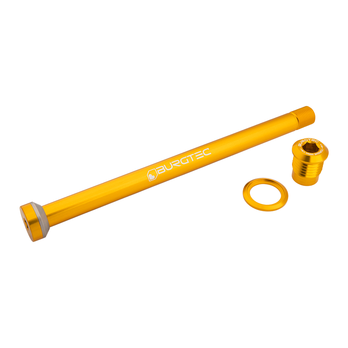 YT 172.5mm Rear Axle Burgtec Bullion Gold