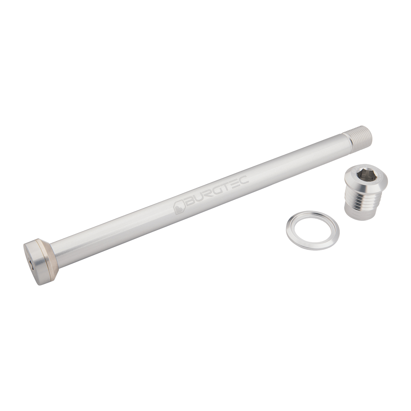 YT 172.5mm Rear Axle Rhodium Silver
