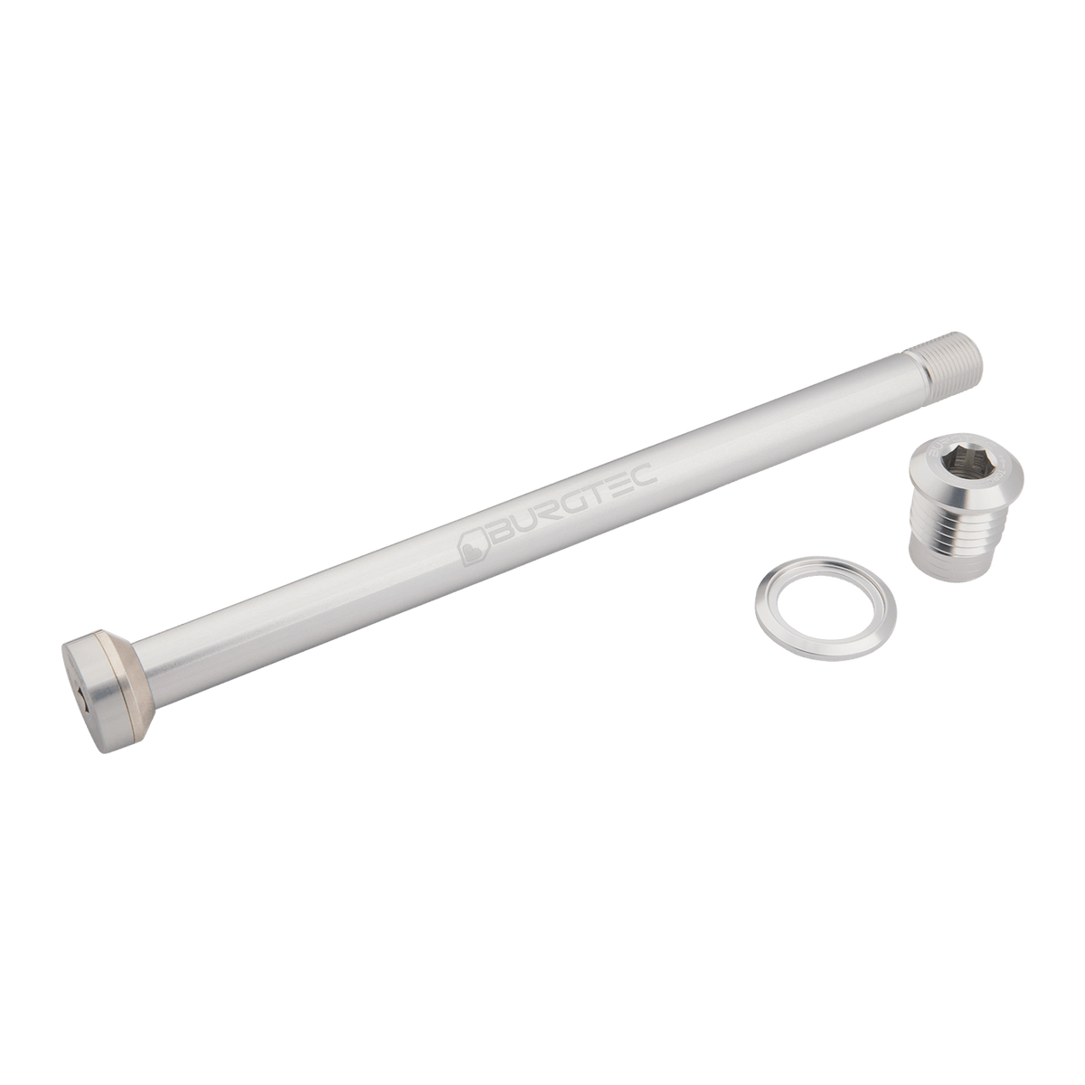 YT 172.5mm Rear Axle Rhodium Silver