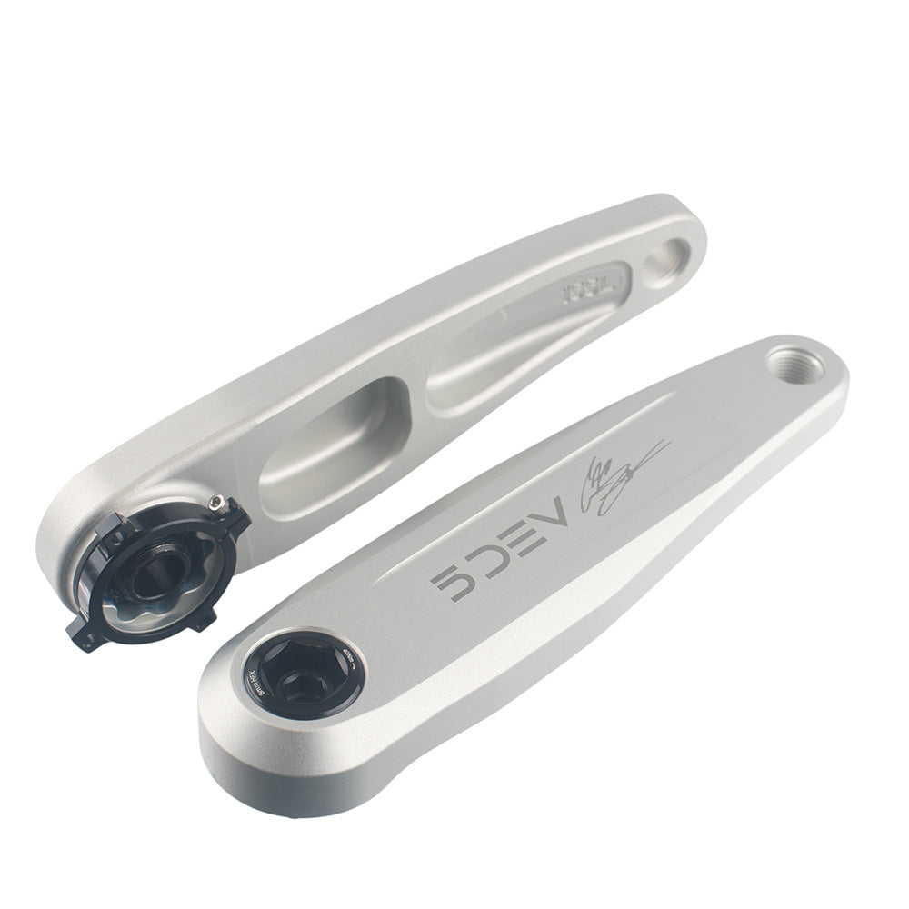 Zink FR Crank Arms Raw Silver / 150mm / SRAM 8-Bolt