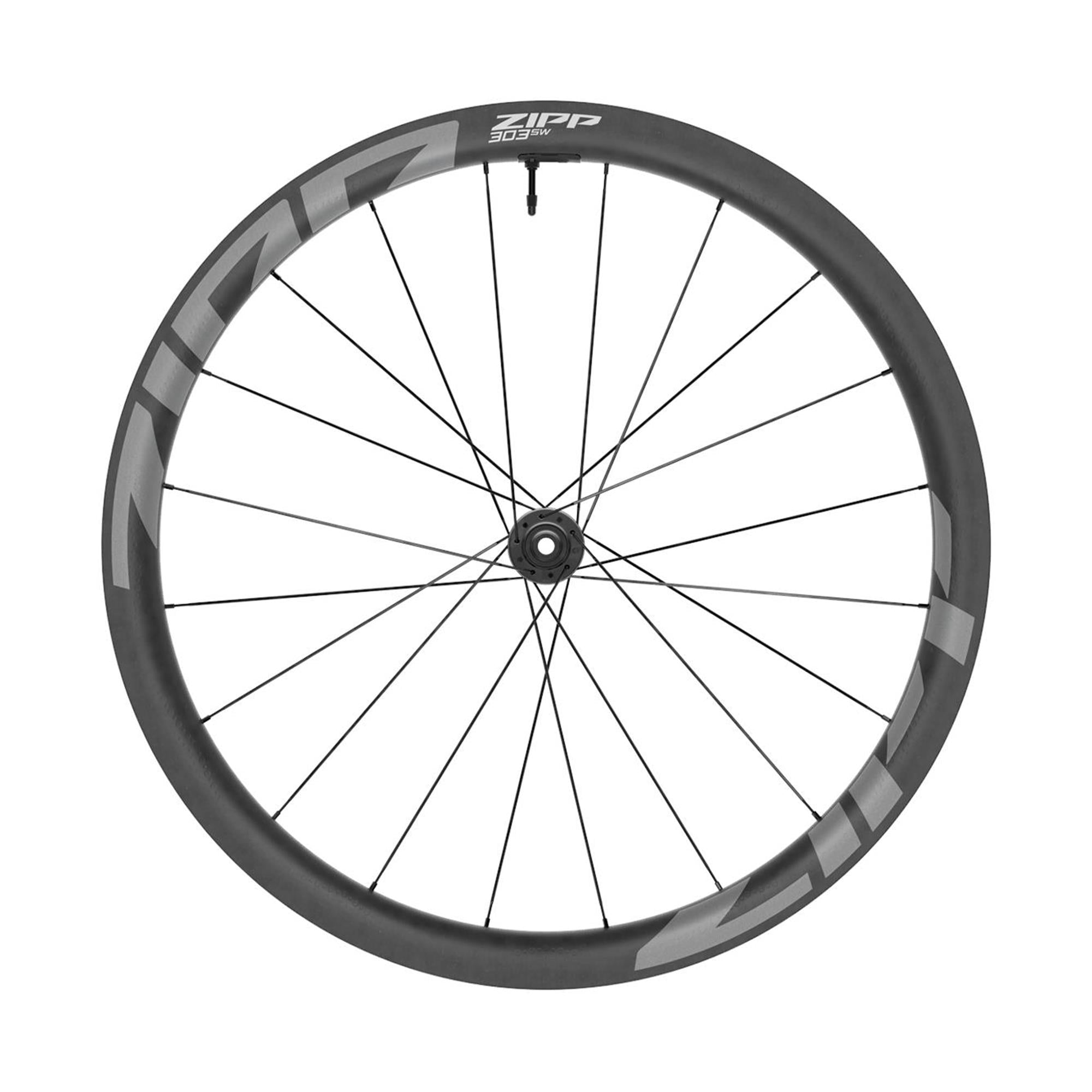 Zipp 303 SW Carbon Disc Brake Front Wheel Black / 12 x 100mm