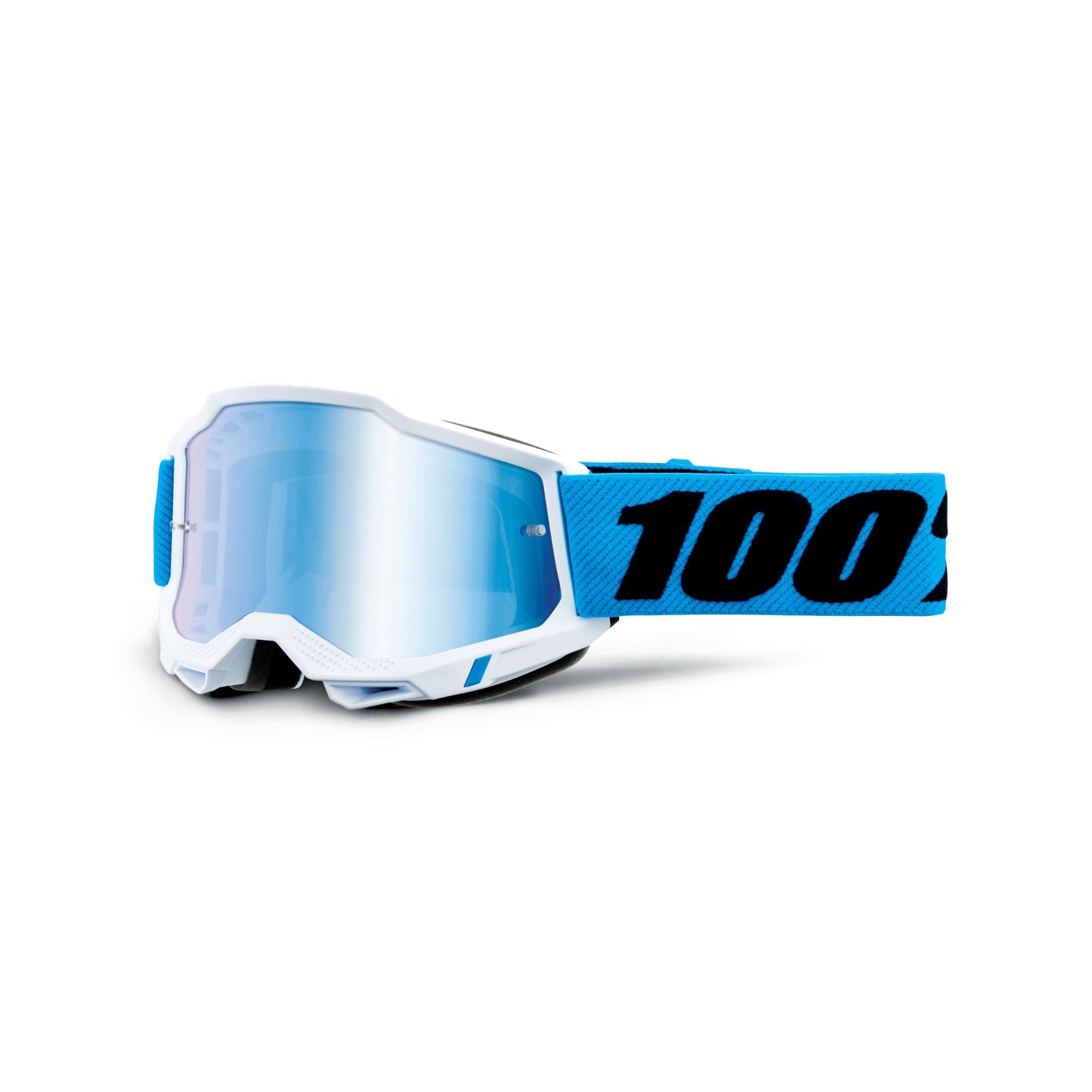100% Accuri 2 Youth Goggles 2024 Novel / Mirror Blue Lens