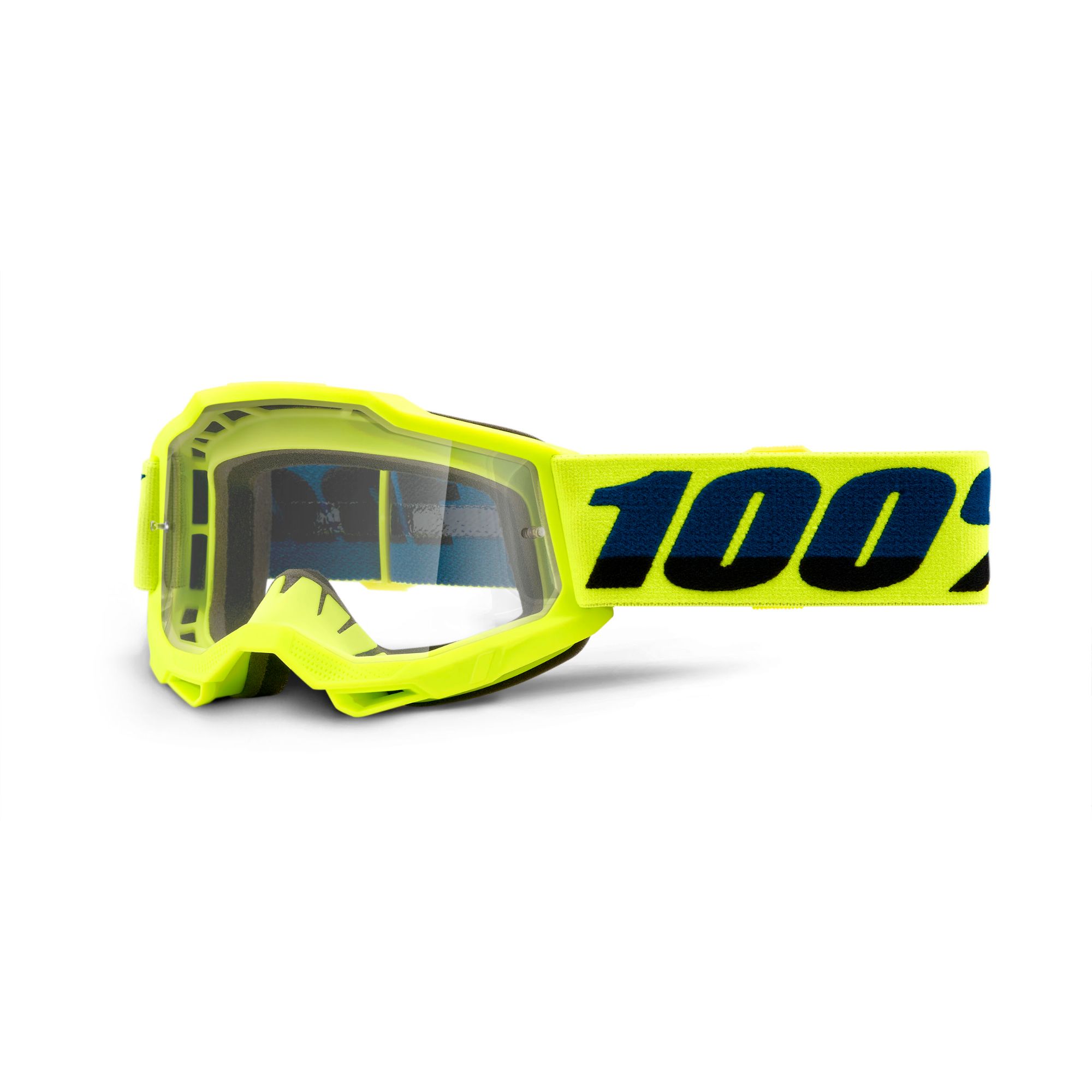 100% Accuri 2 Youth Goggles 2024 Yellow / Clear Lens