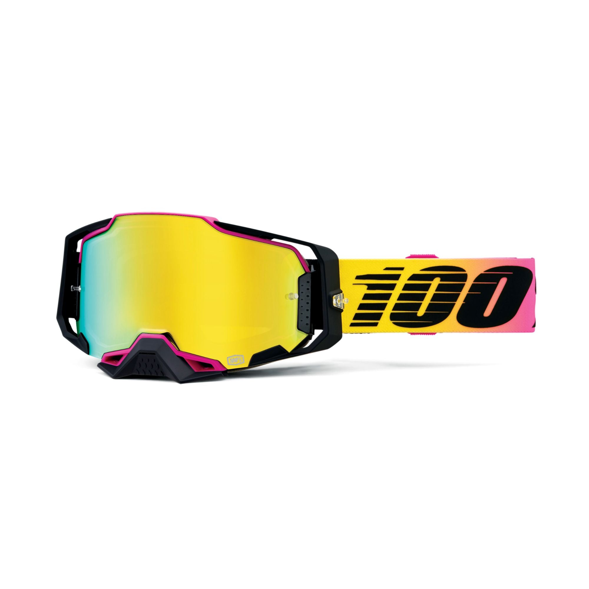 100% Armega Goggles 2023 91 / Mirror Gold Lens