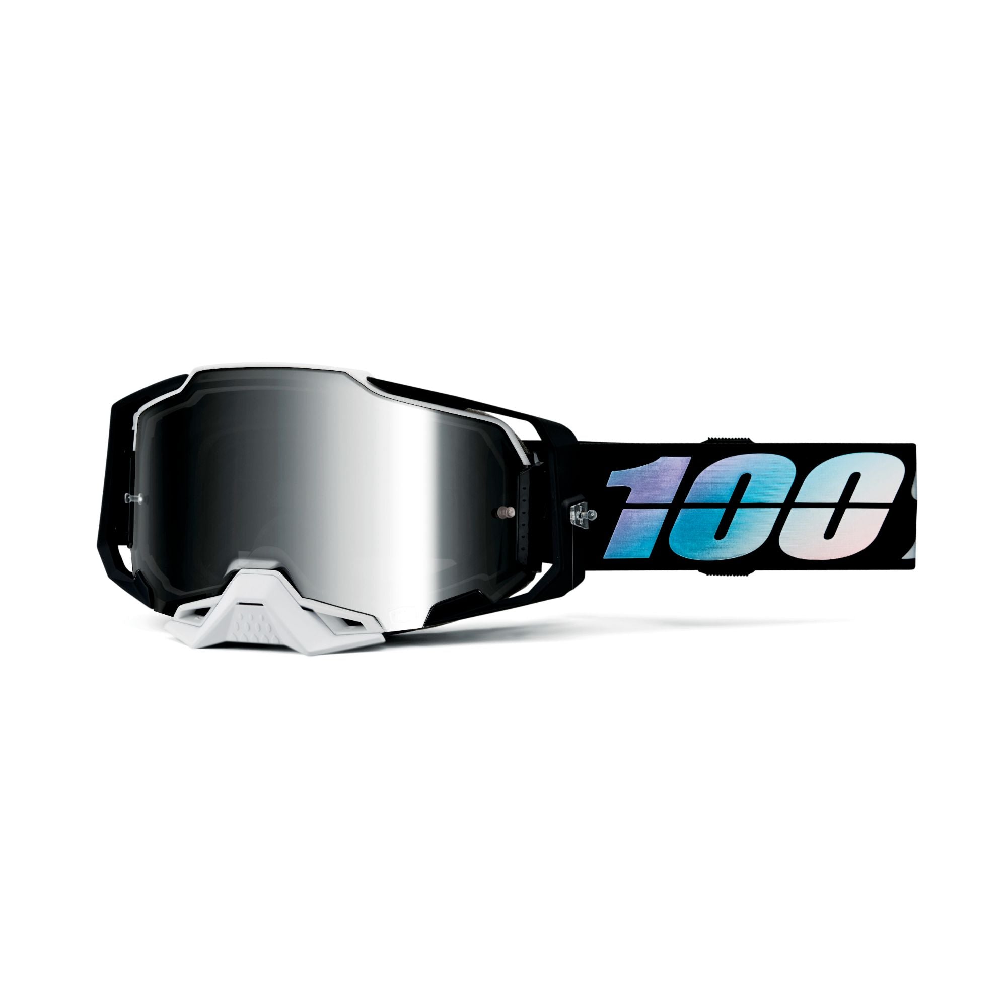 100% Armega Goggles 2023 Krisp / Mirror Silver Lens