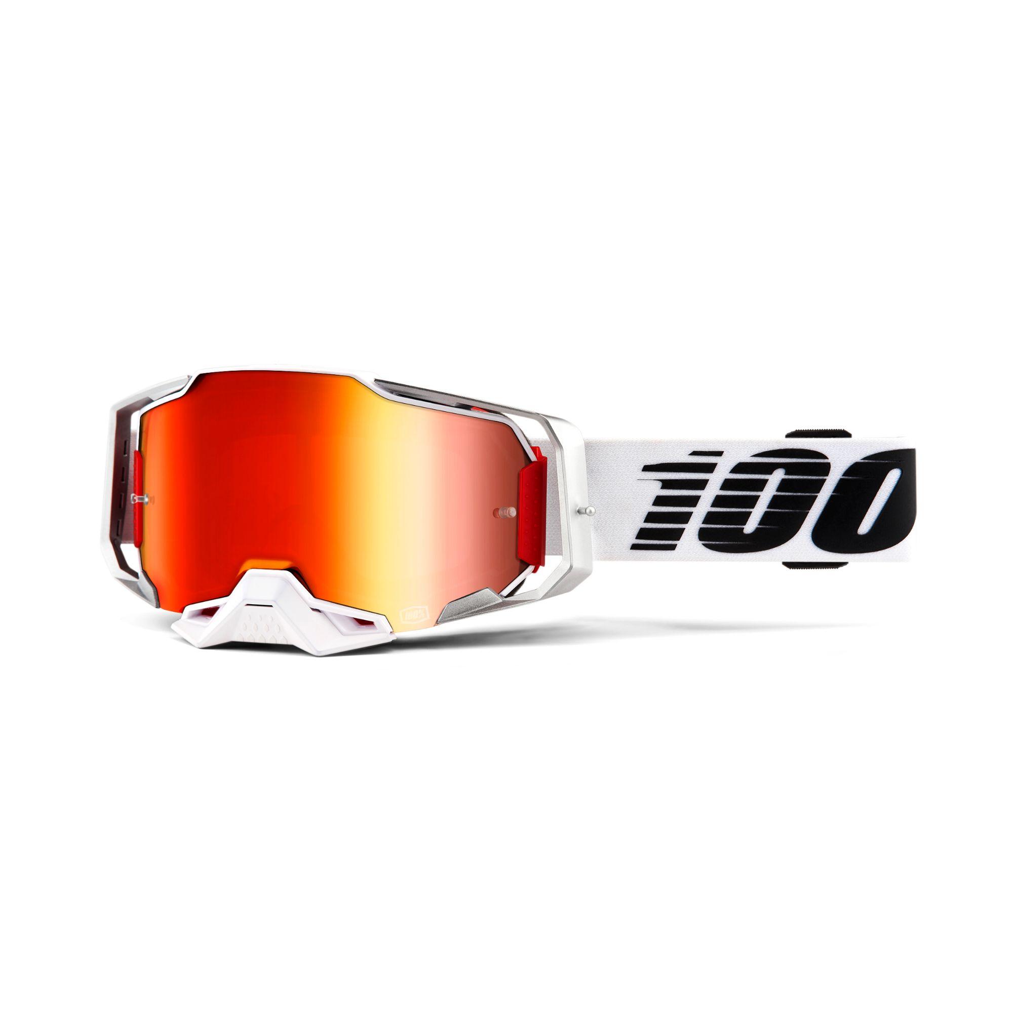 100% Armega Goggles 2023 Lightsaber / Red Mirror Lens
