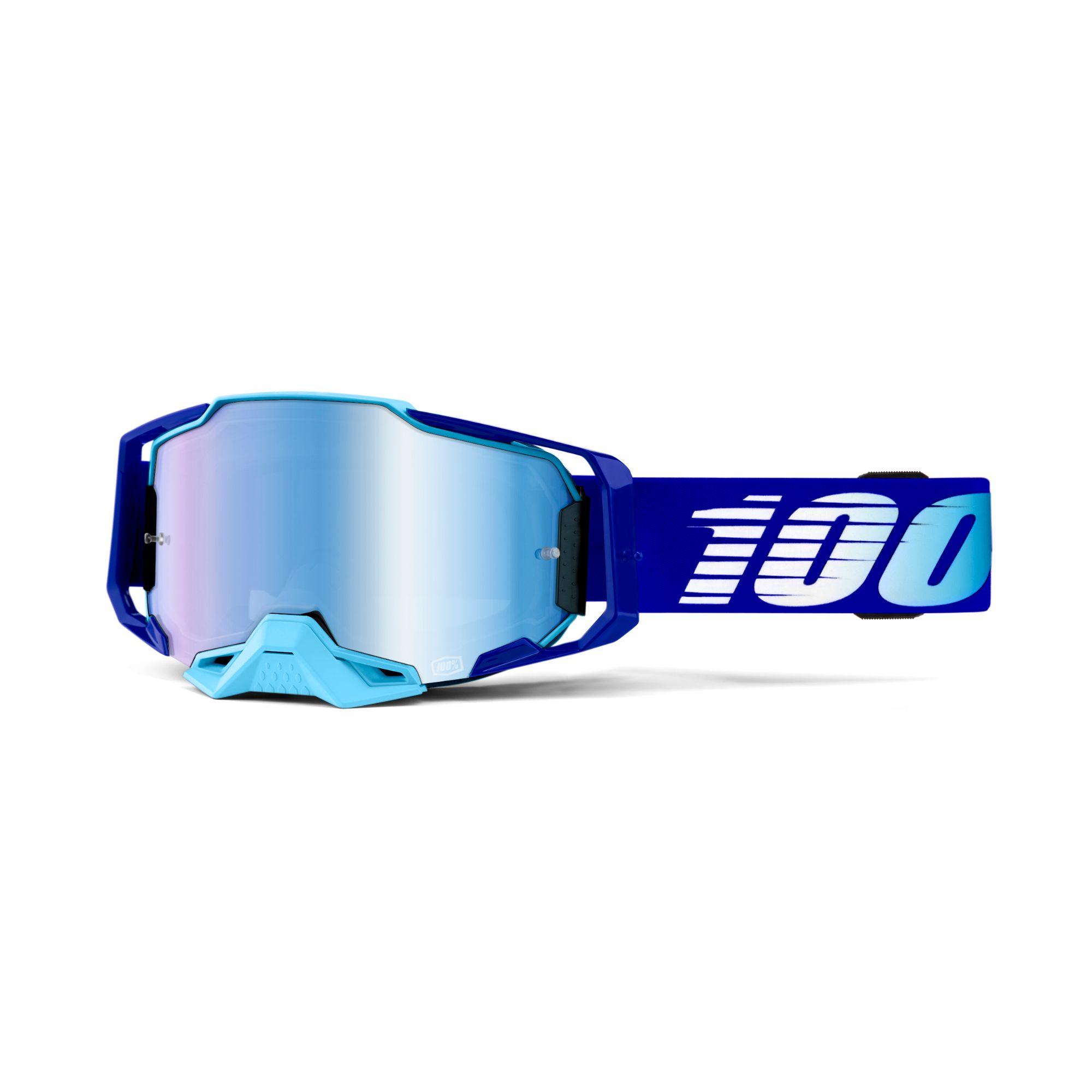 100% Armega Goggles 2023 Royal / Blue Mirror Lens