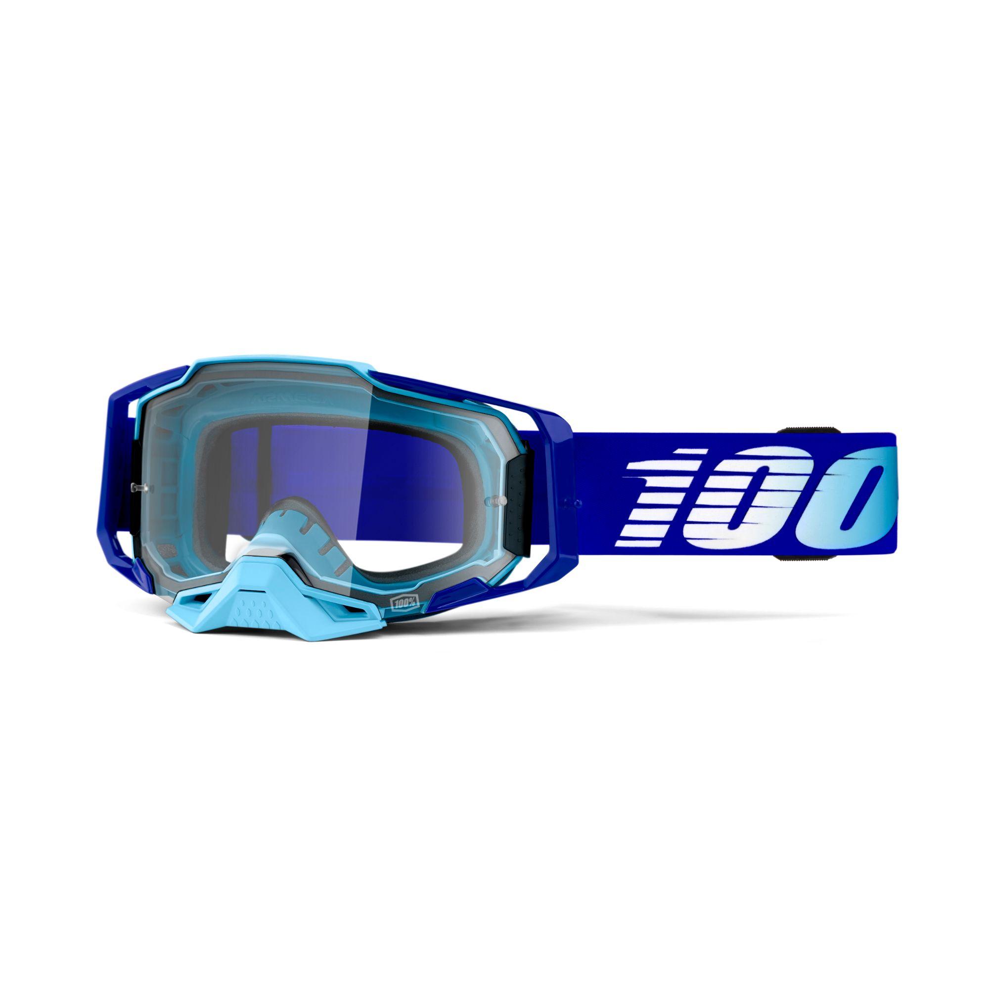 100% Armega Goggles 2023 Royal / Clear Lens