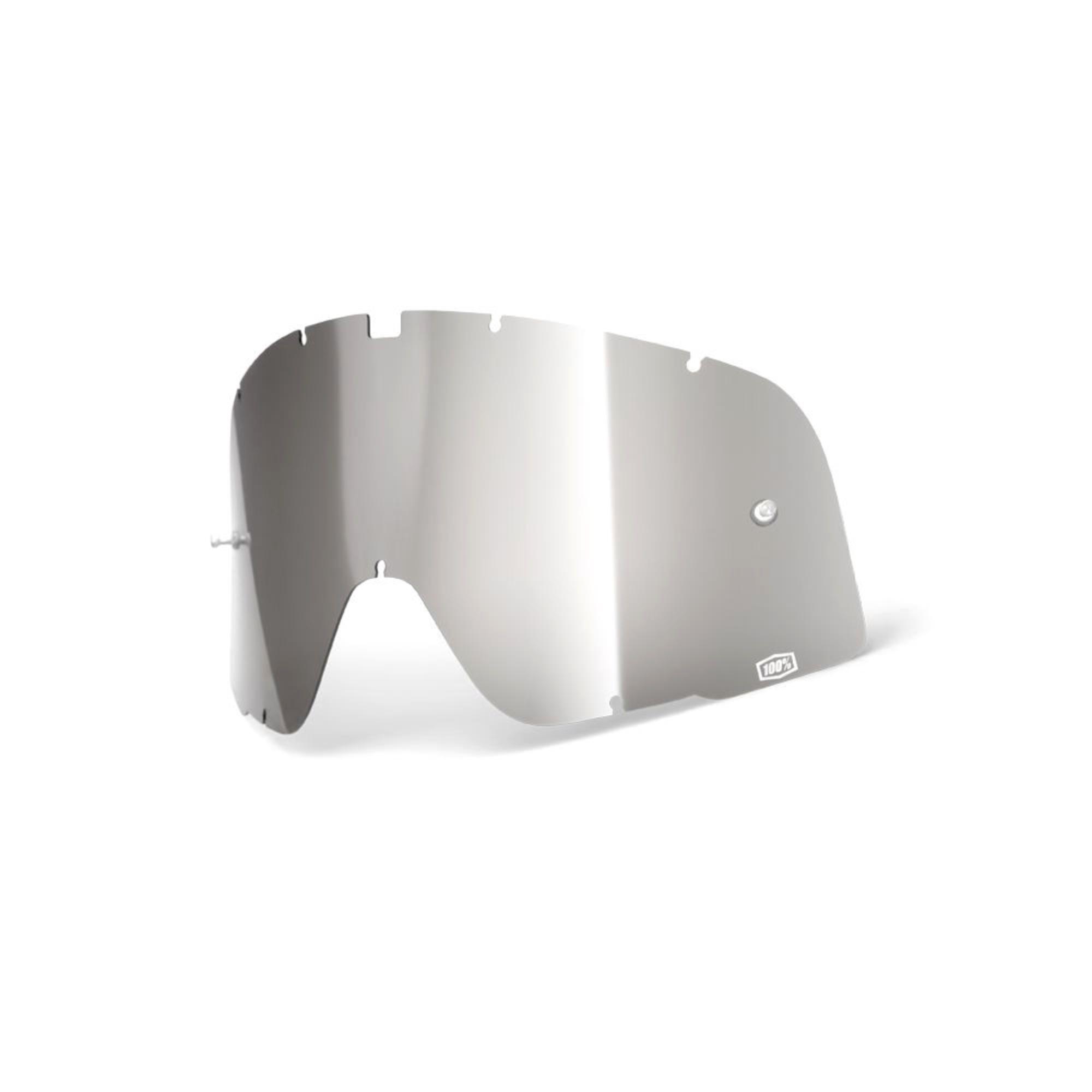 100% Barstow Replacement Lens Silver