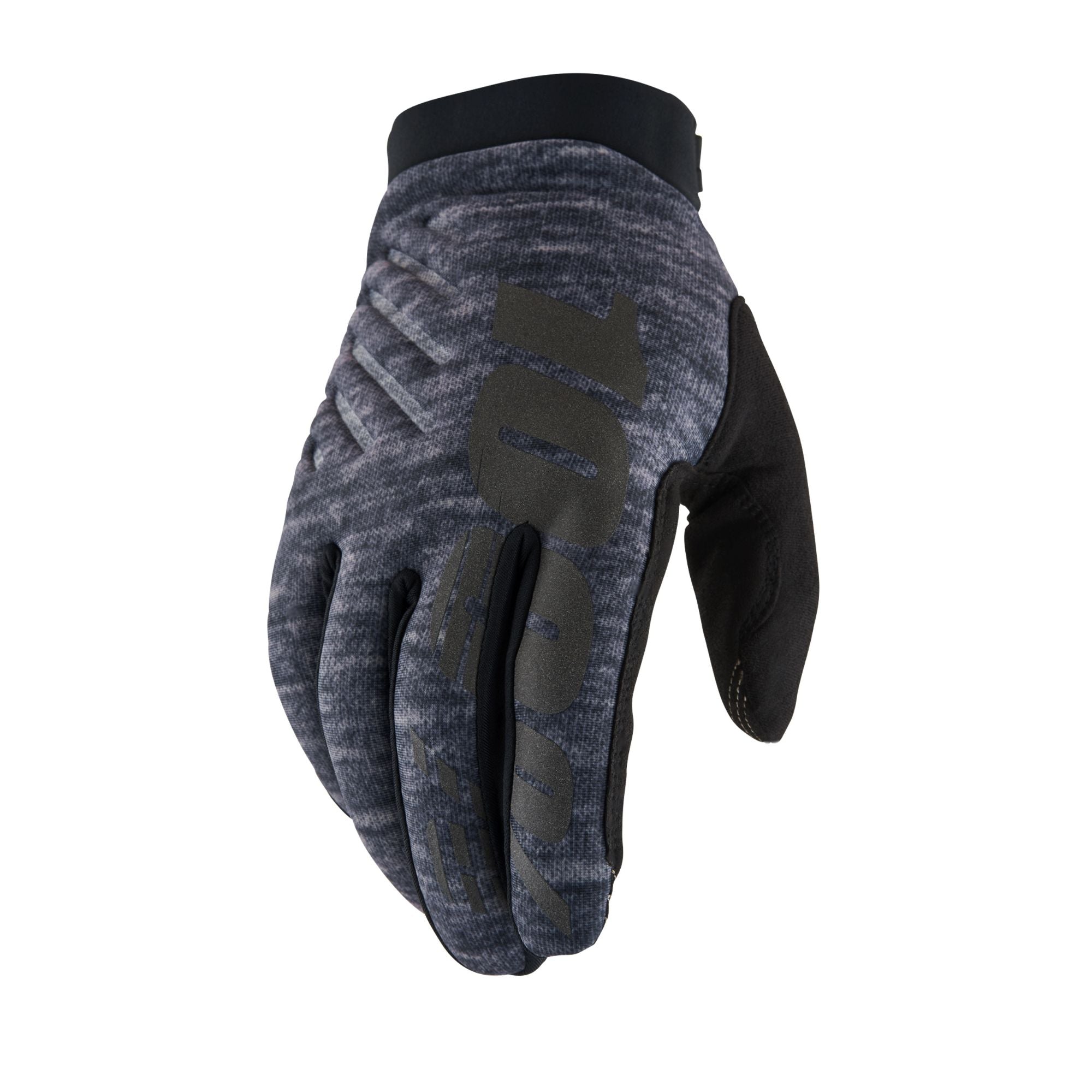 100% Brisker Gloves Heather Grey / S