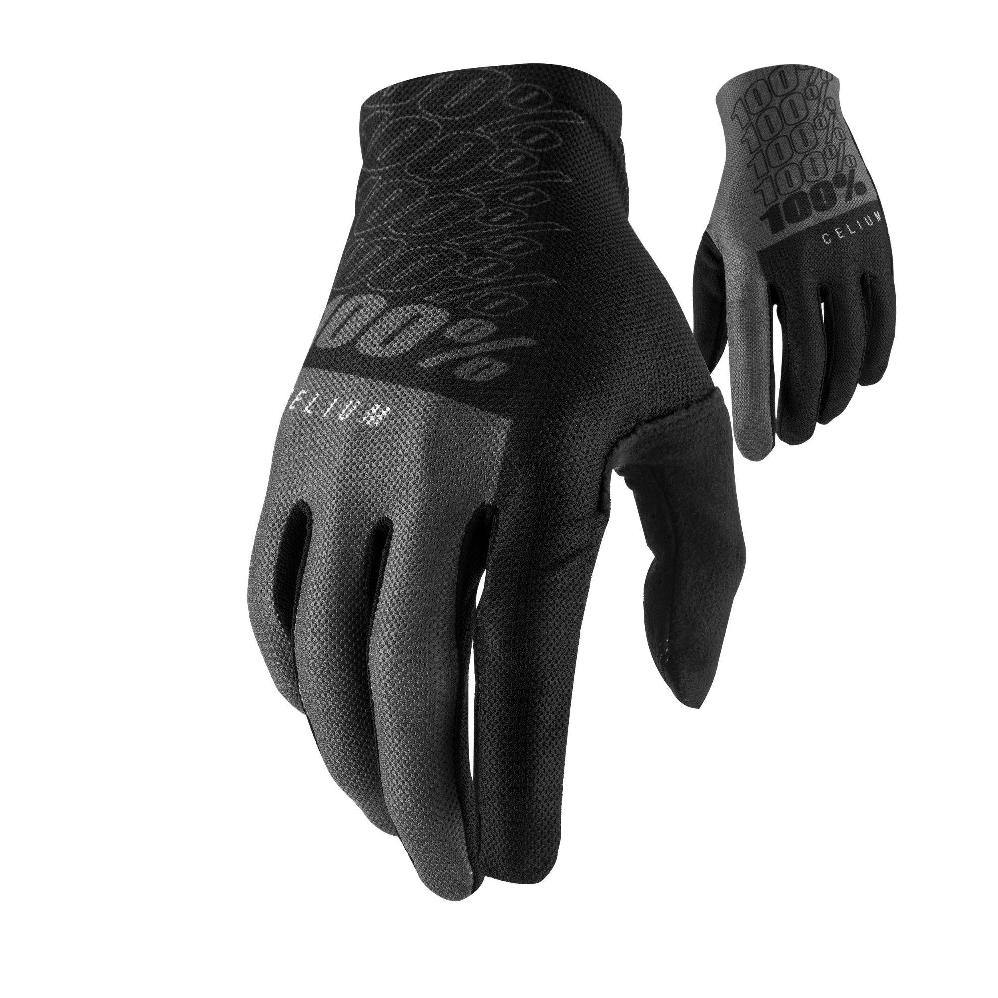 100% Celium Gloves Black/Grey / S