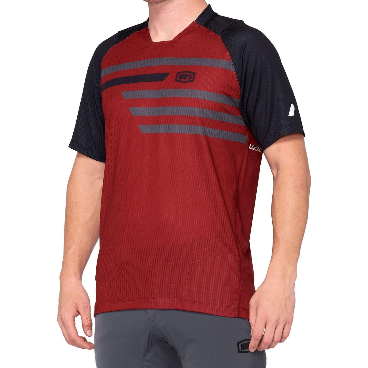 100% Celium Jersey 2020 Brick / Black / S