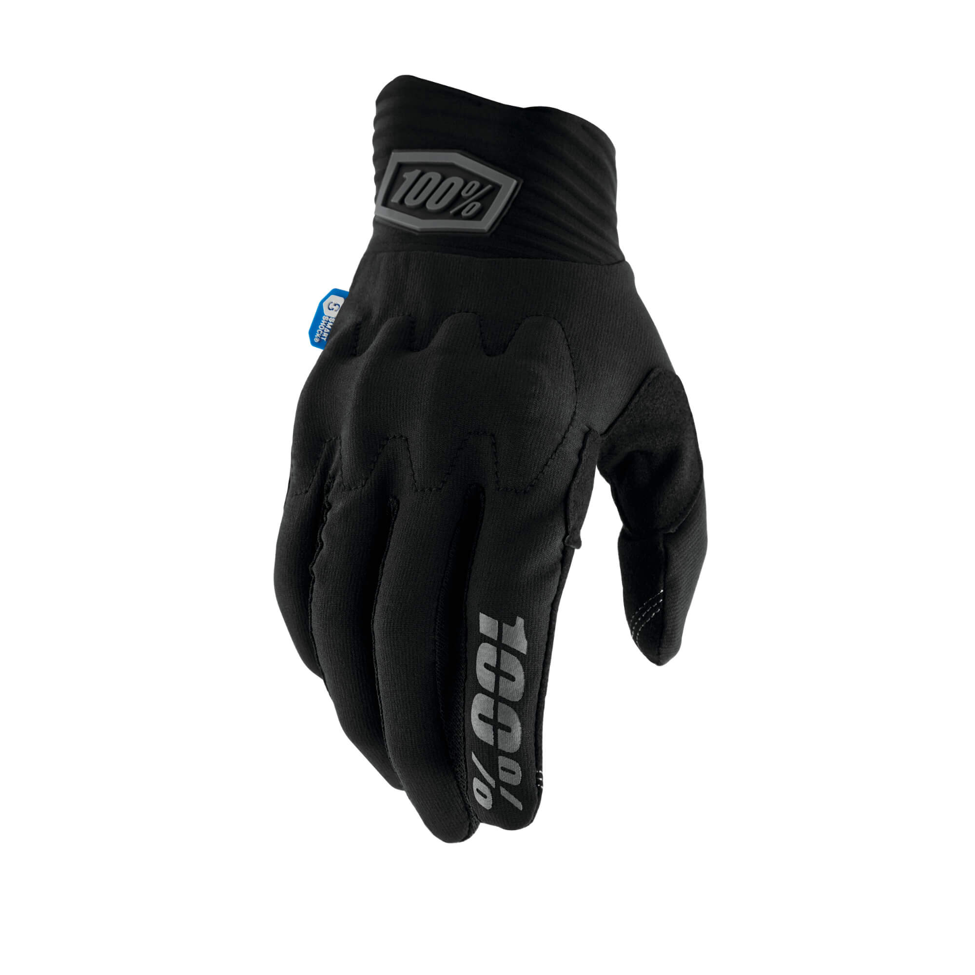 100% Cognito Smart Shock Gloves Black / XL